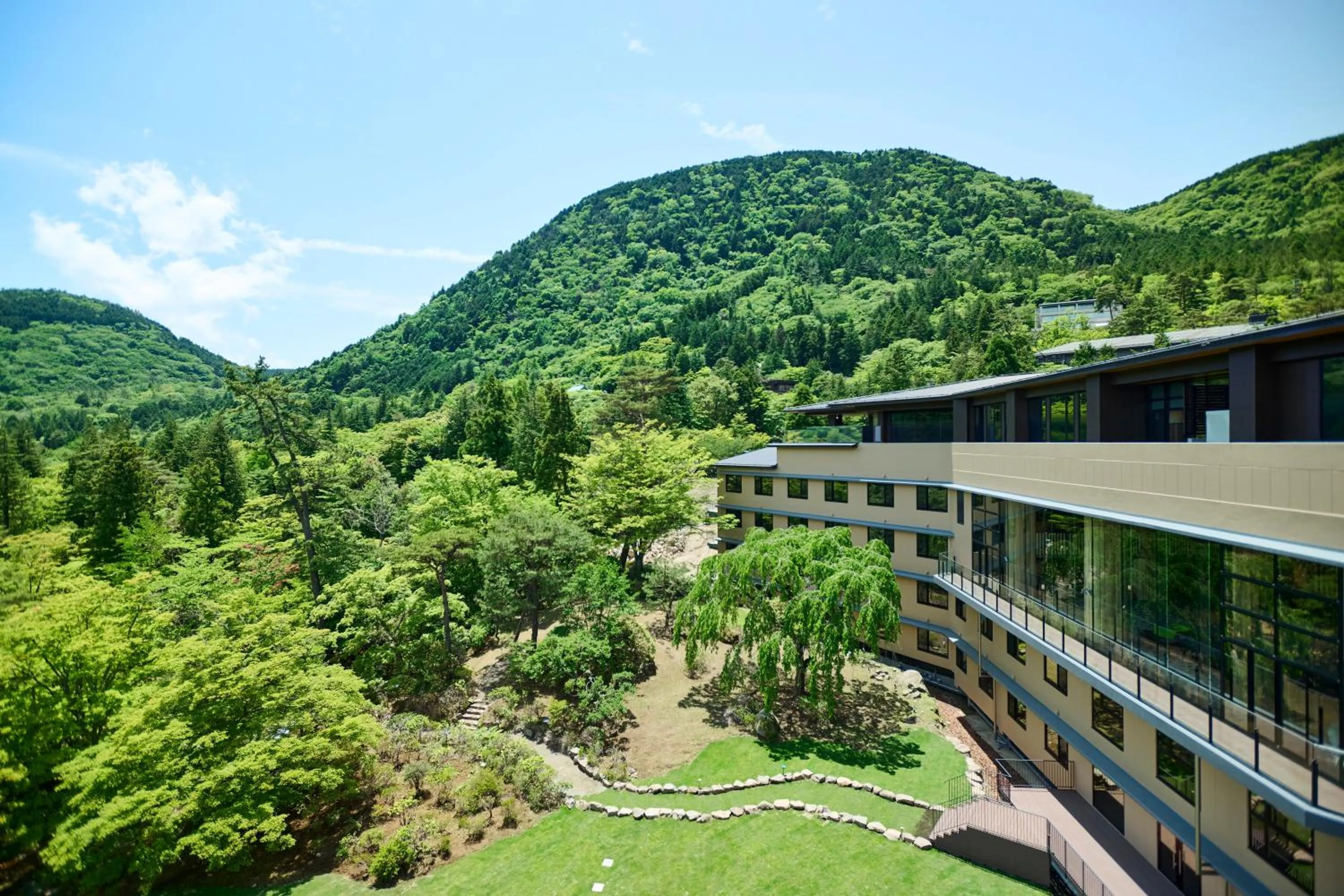 Property building in Hakone Kowakien Hotel