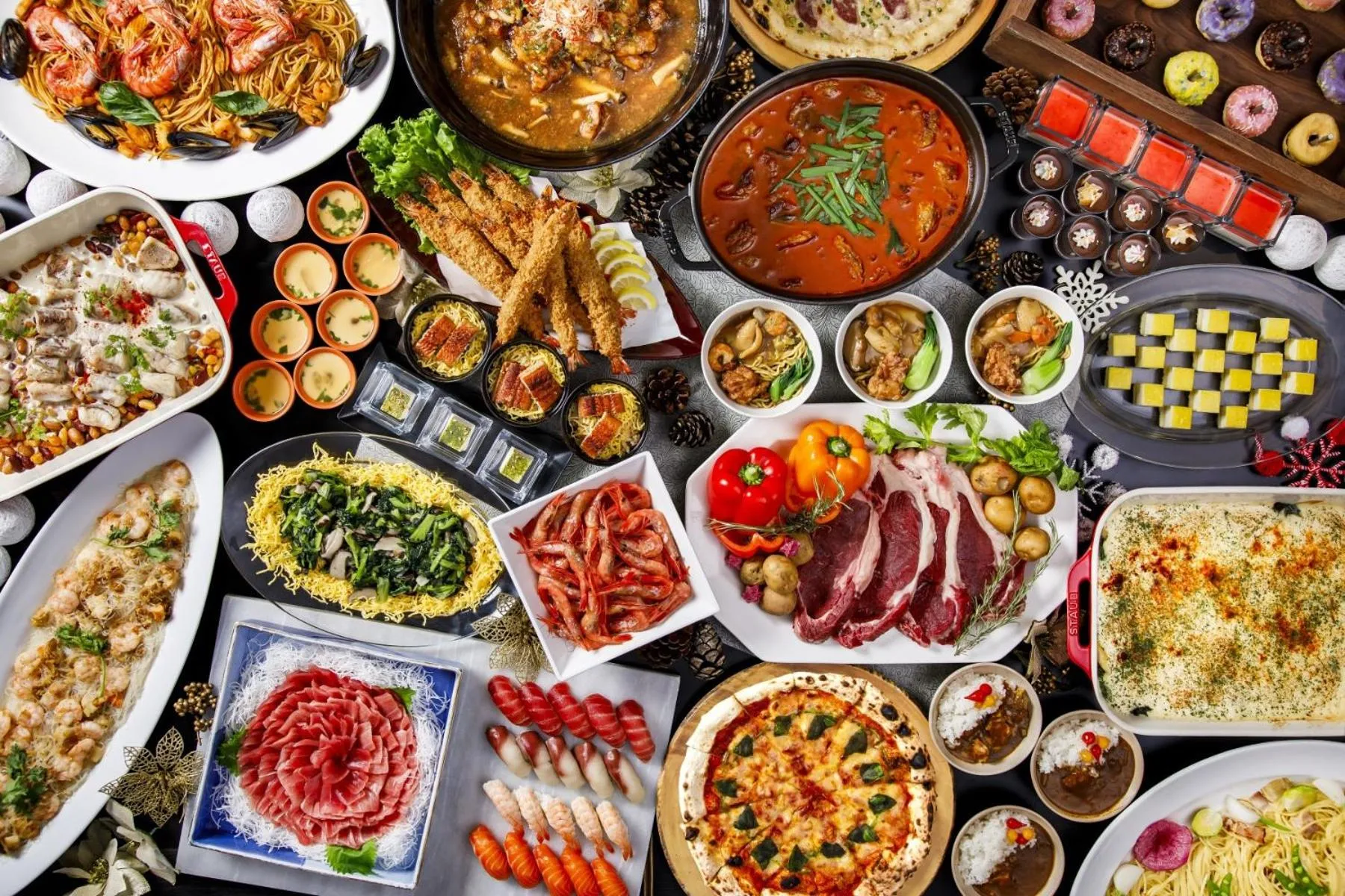 Food and drinks in Hakone Kowakien Hotel