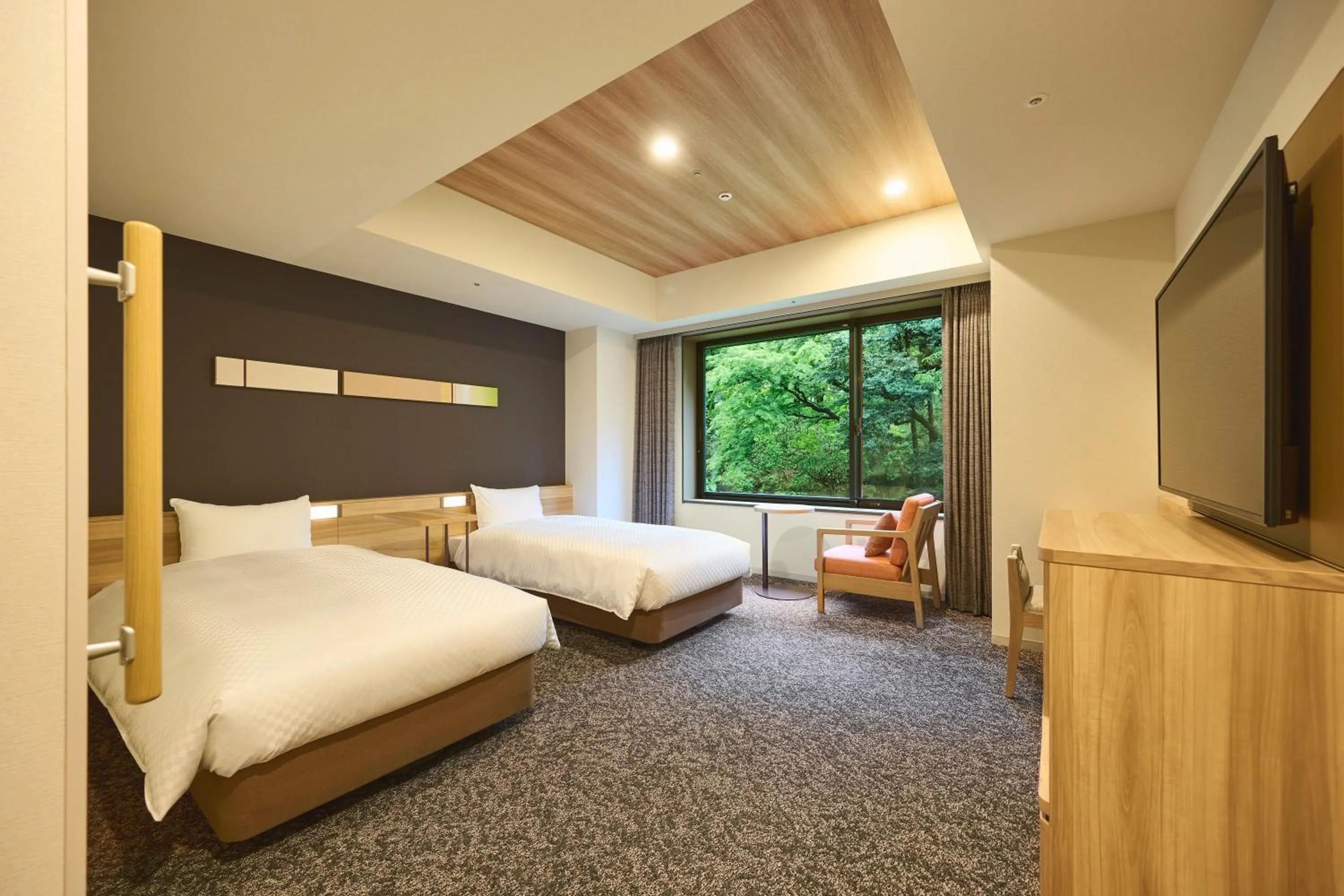 Bedroom, Bed in Hakone Kowakien Hotel