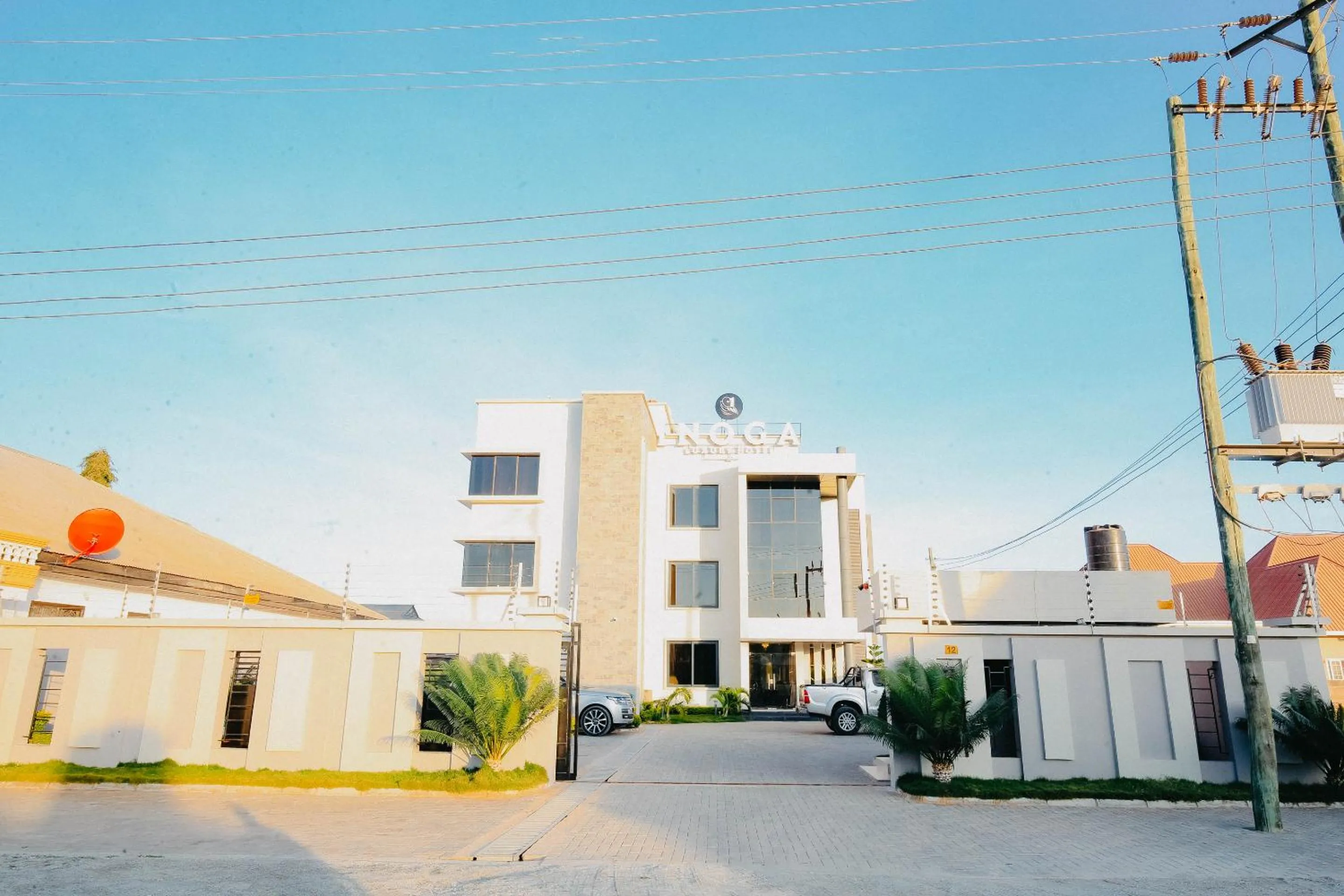 Property building in Inoga Luxury Hotel