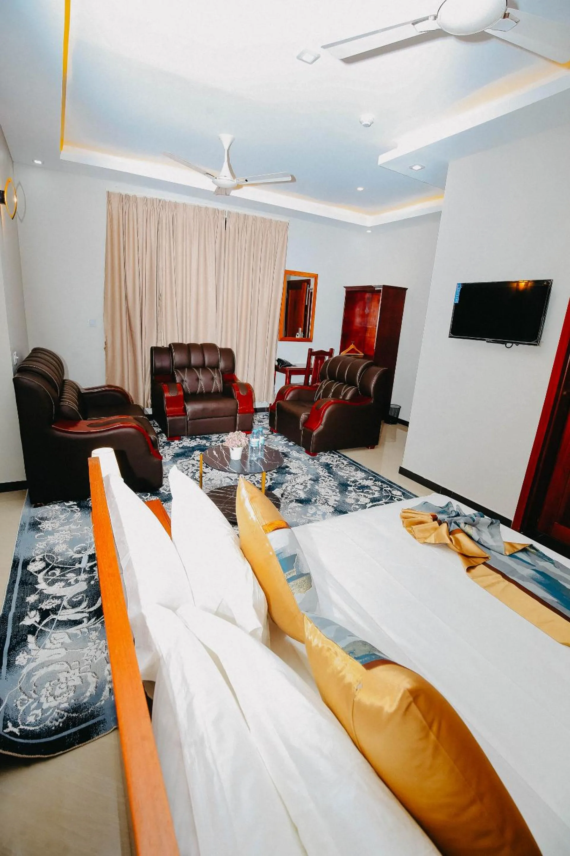 Bed in Inoga Luxury Hotel