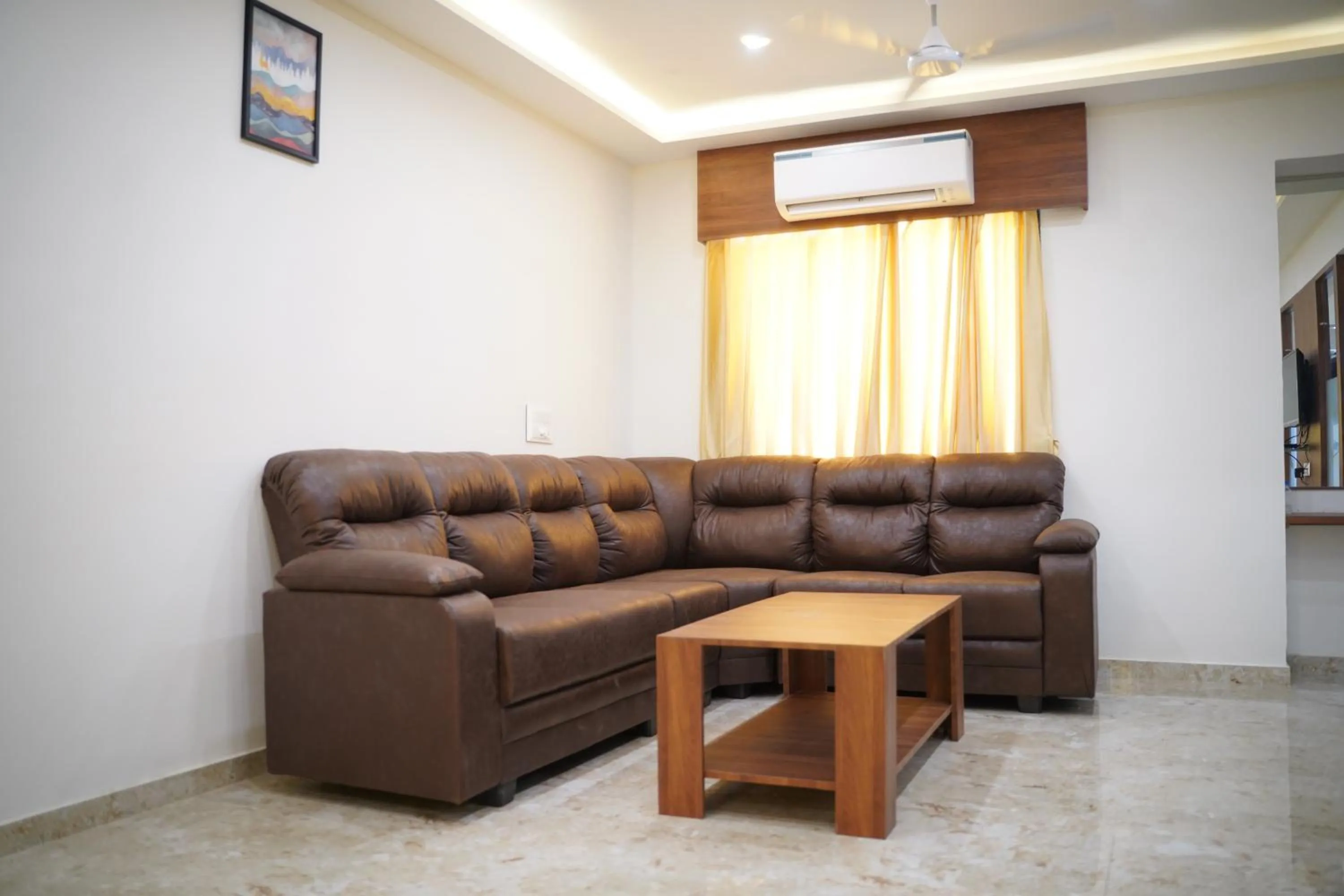 Living room in LEELA BIZOTEL