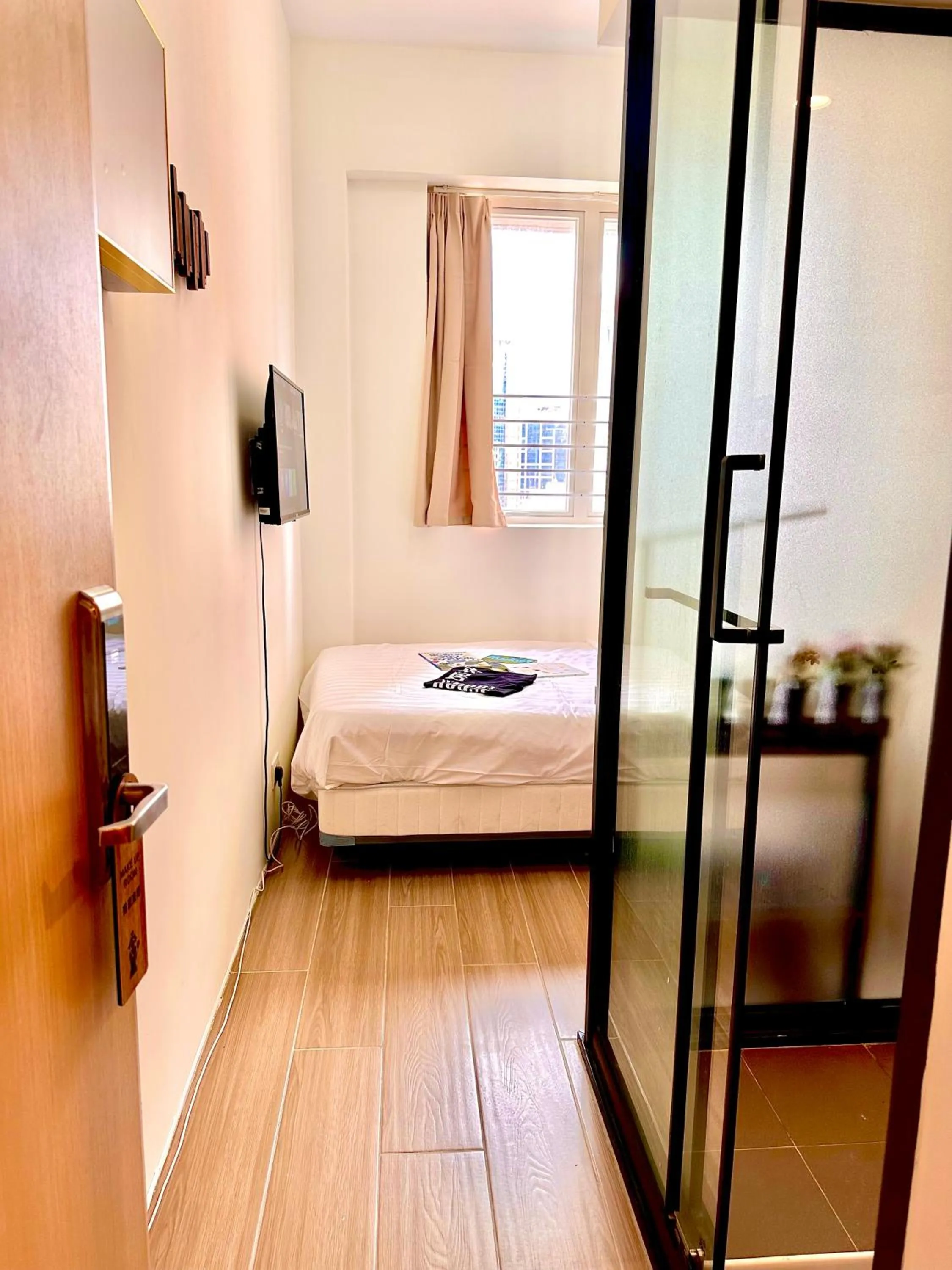 Bed in 木居 Woody House