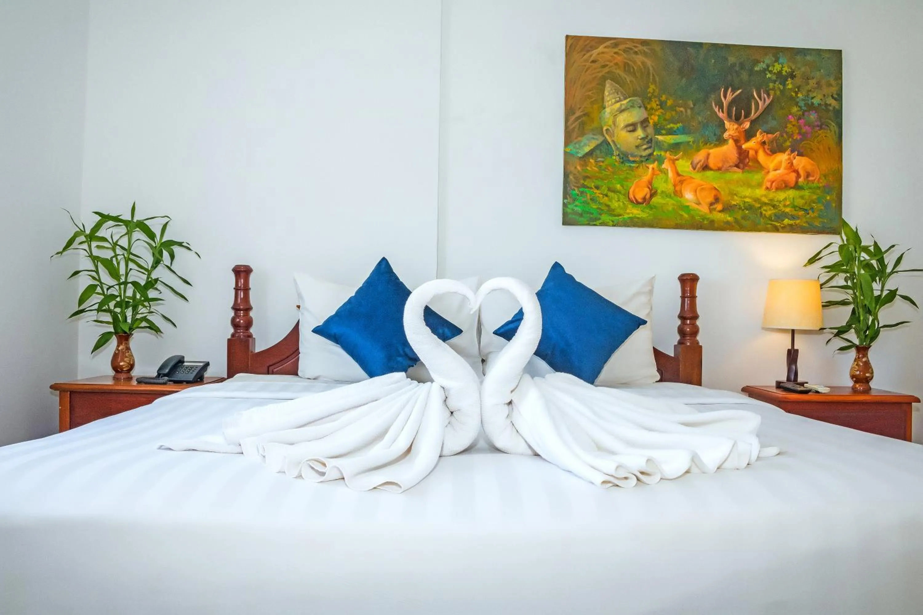 Bed in The Blanc Residence