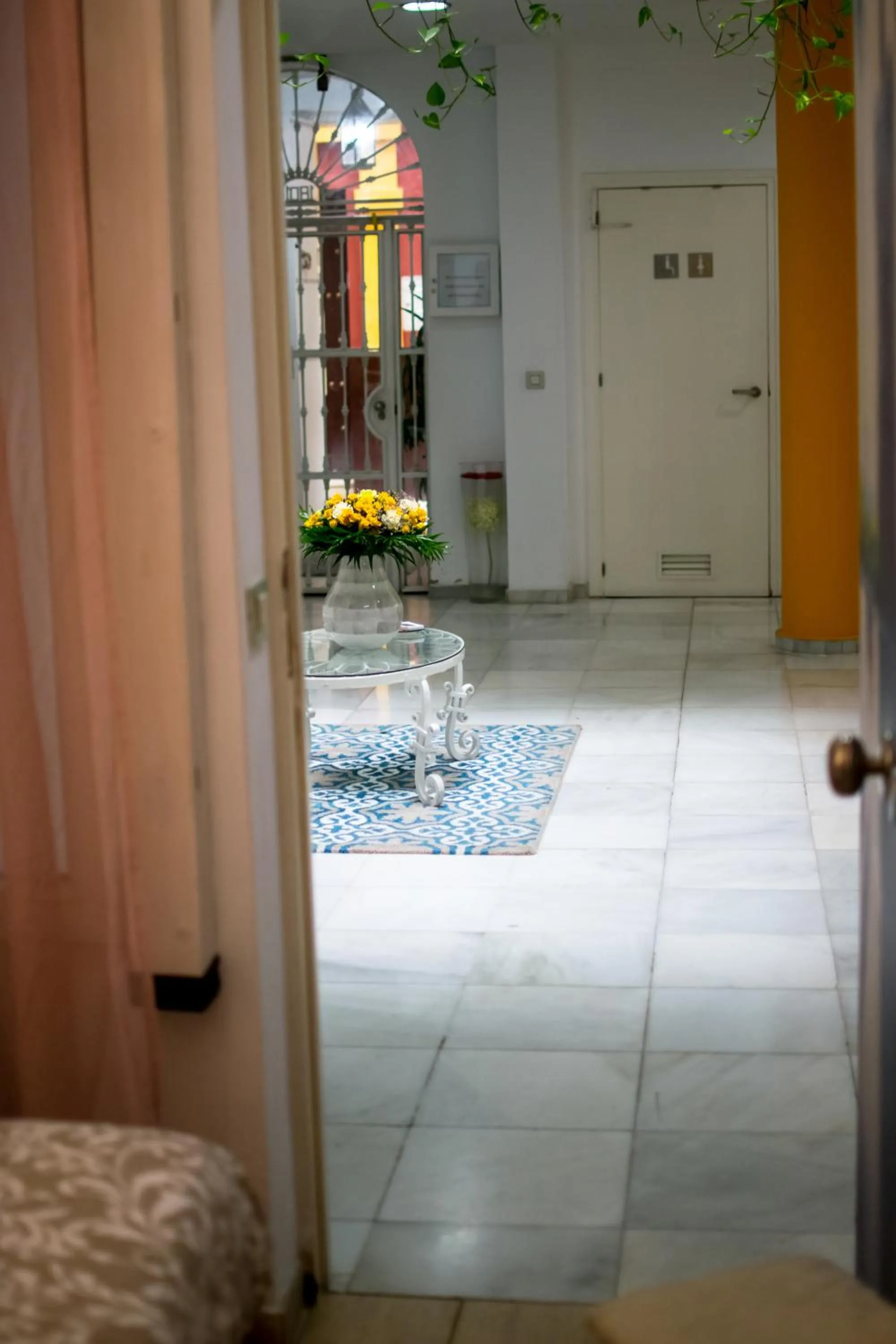 Inner courtyard view in Un Patio en Santa Cruz