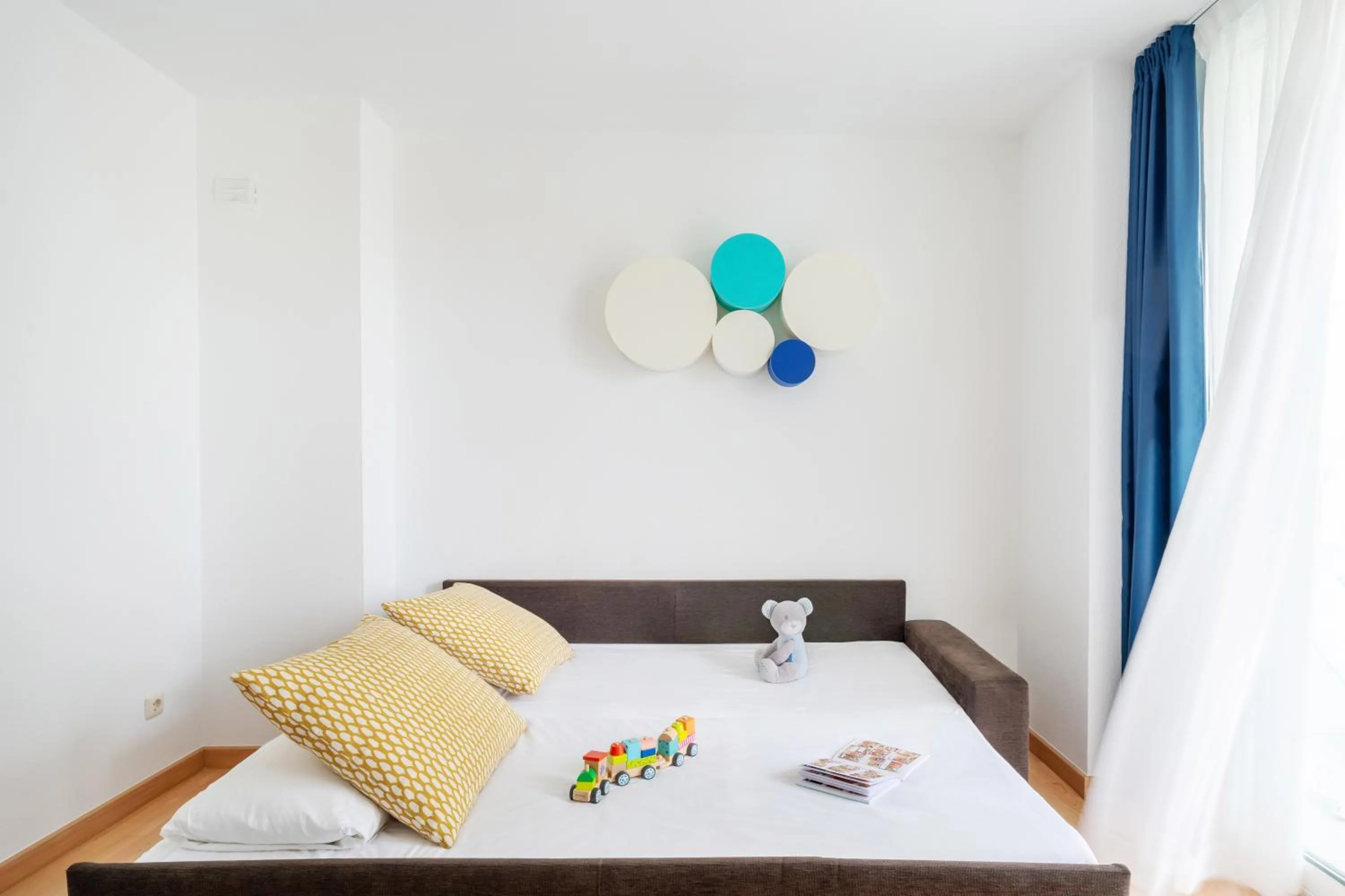 Bed in Aparthotel Ona Palamós