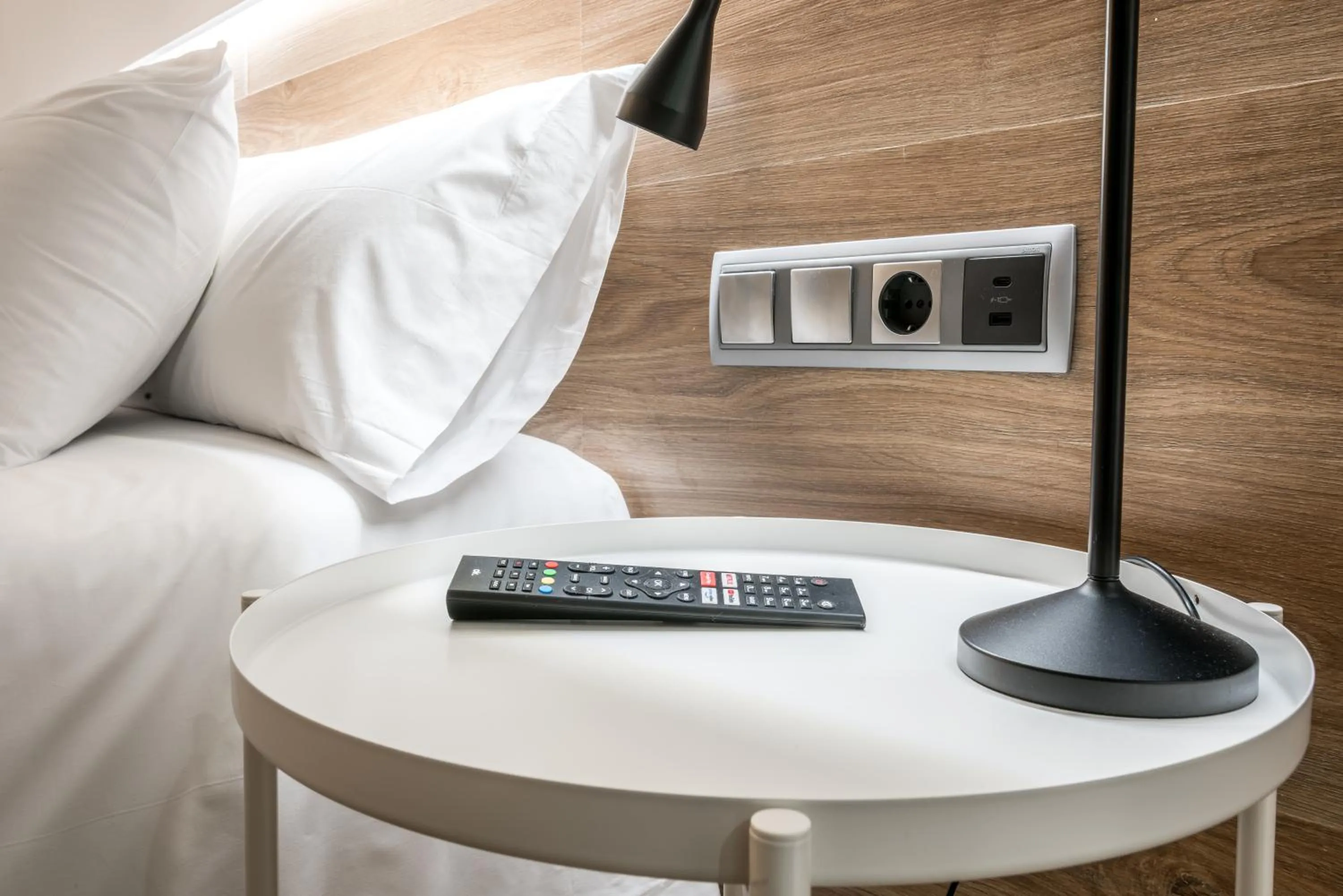 Bed in Hotel Sansi Park