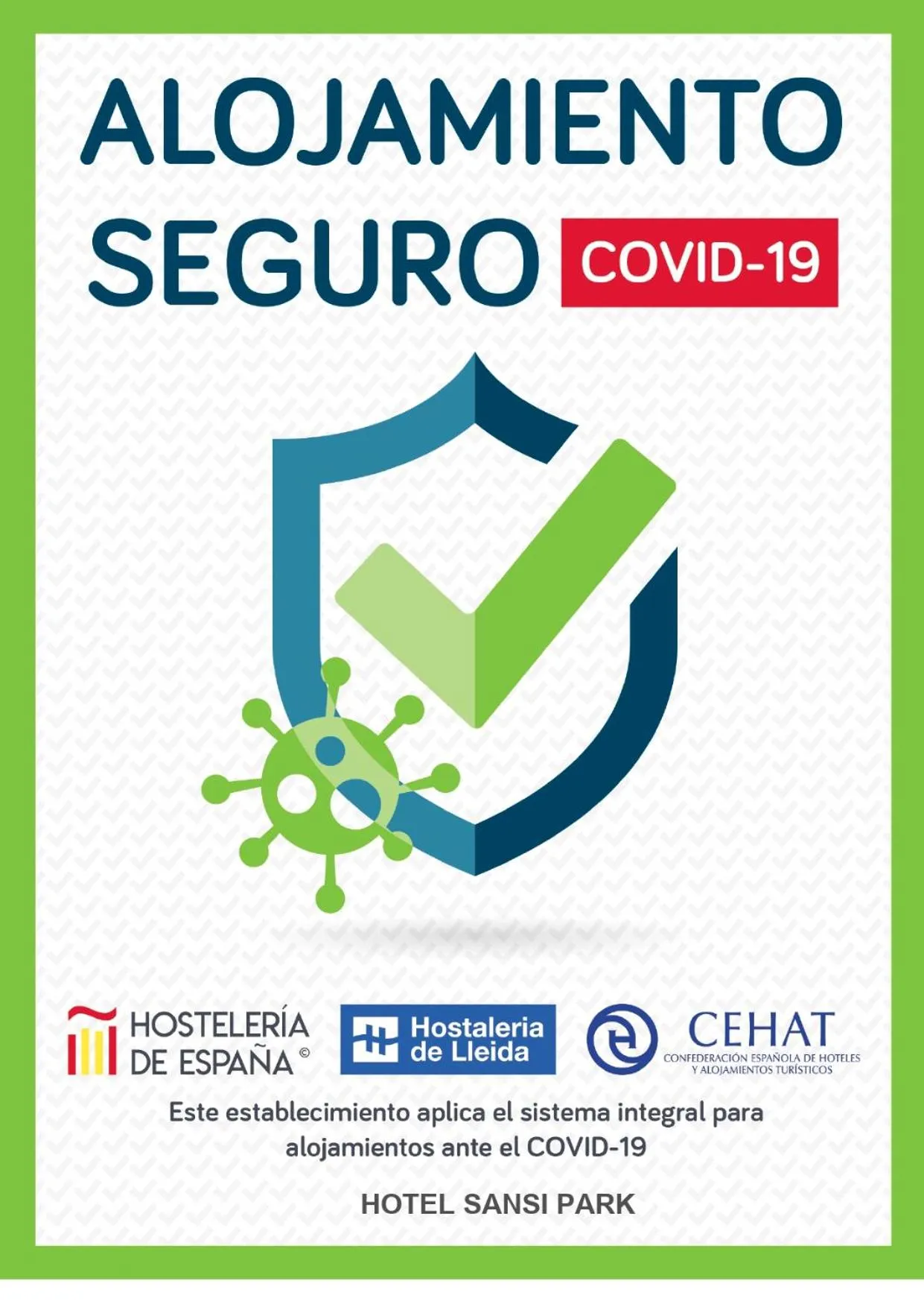 Certificate/Award in Hotel Sansi Park