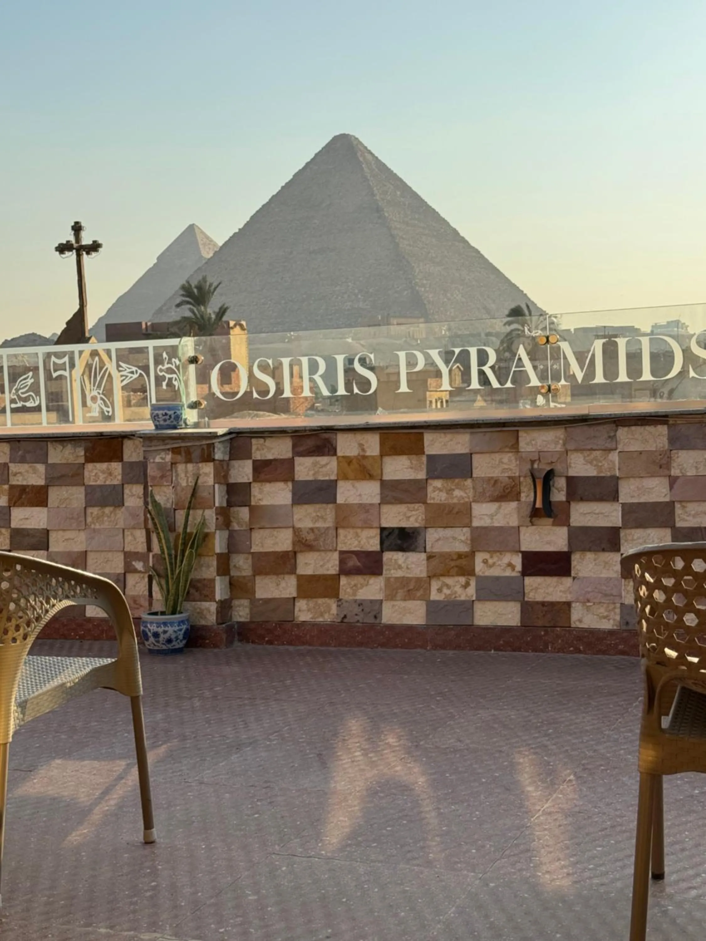 Day in Osiris pyramids view inn