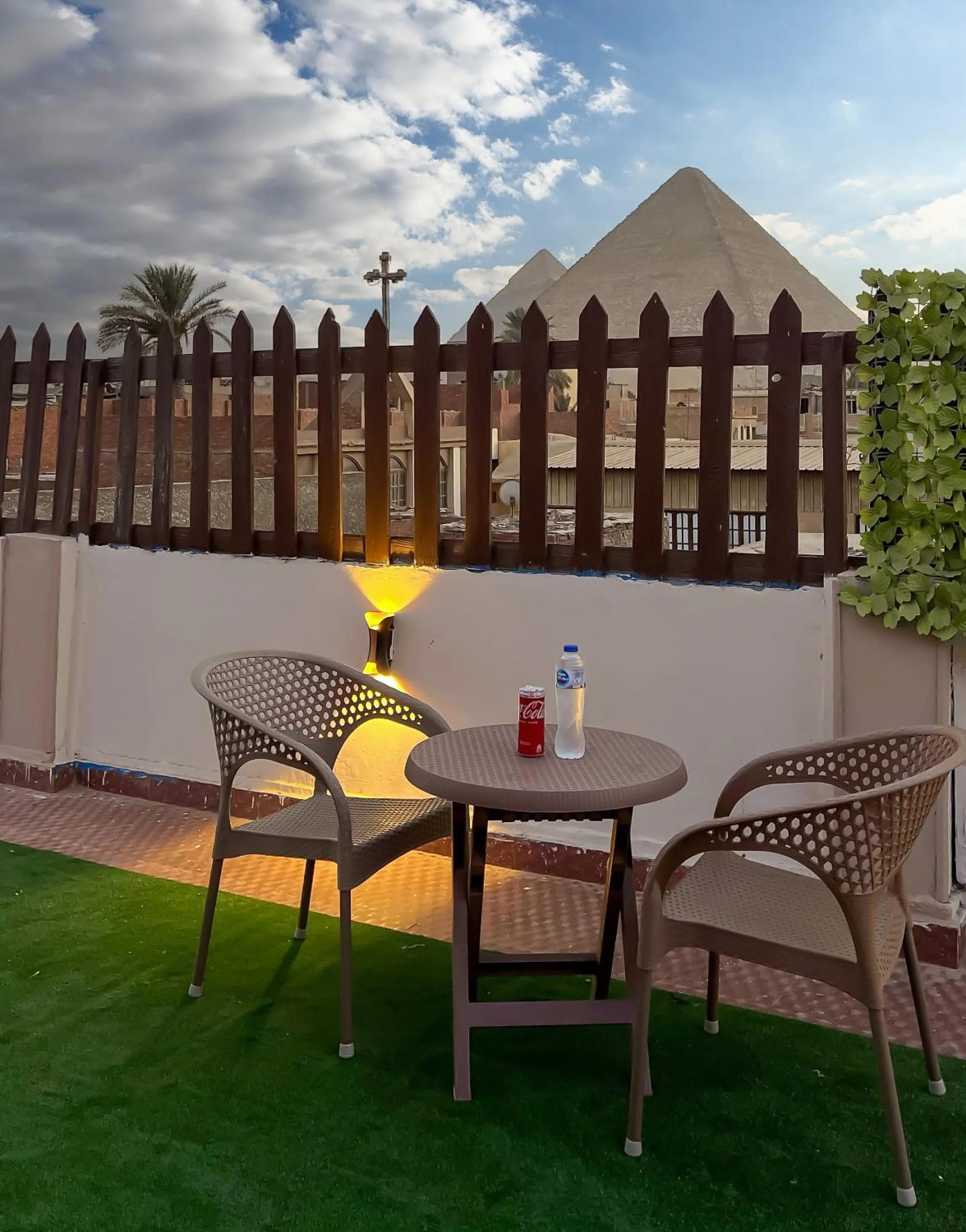 View (from property/room) in Osiris pyramids view inn