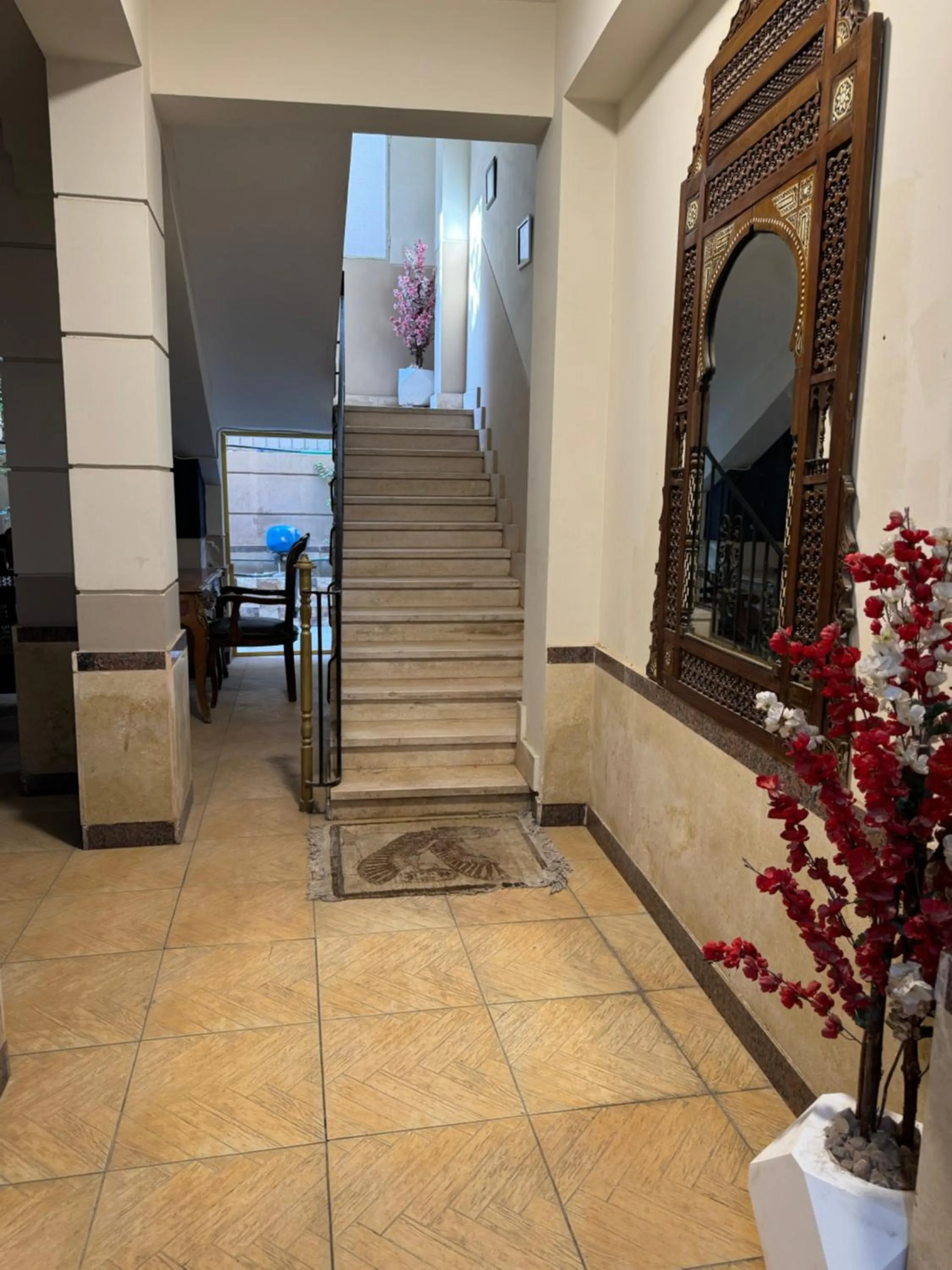 Lobby or reception in Osiris pyramids view inn