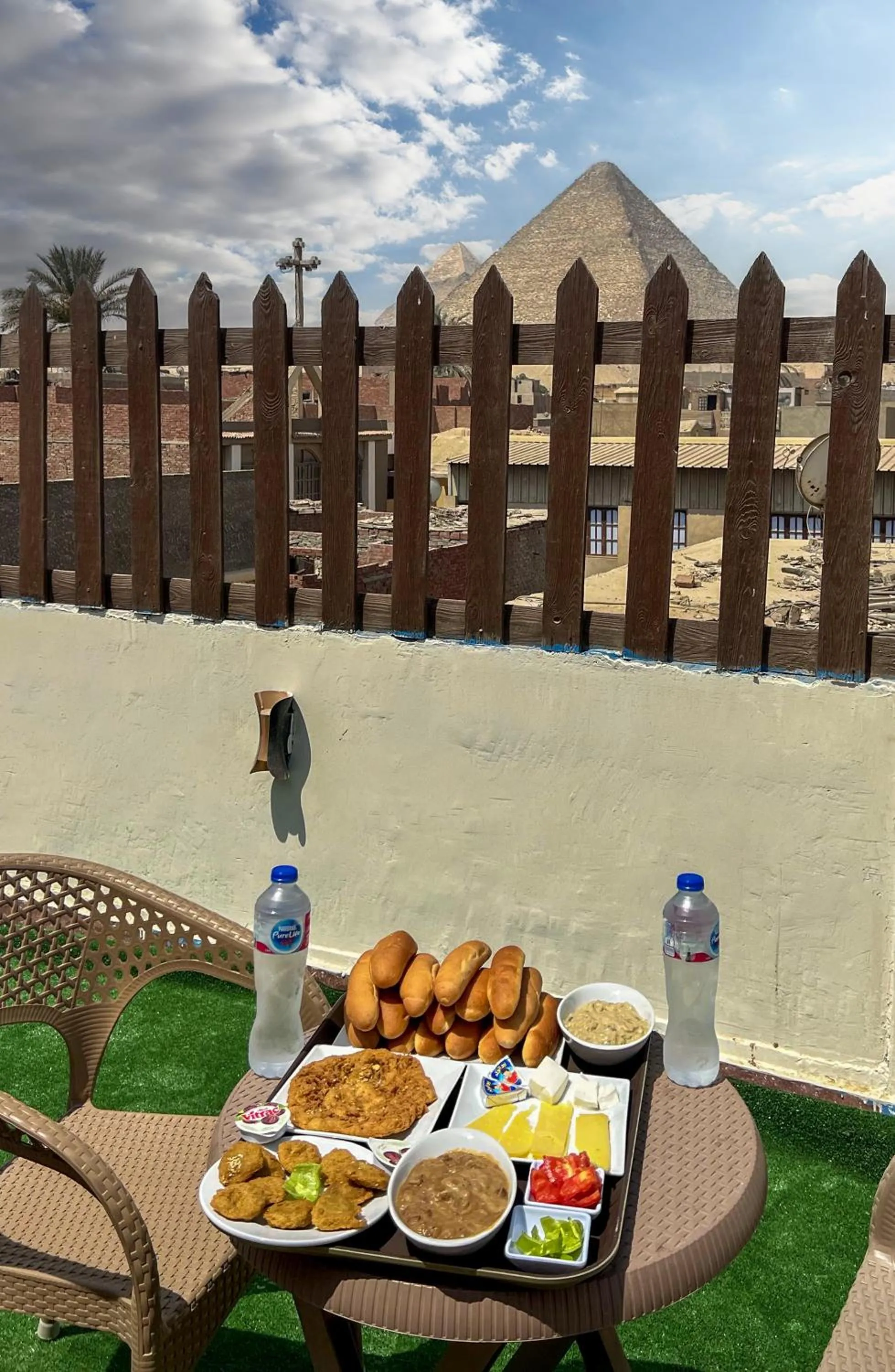 Day in Osiris pyramids view inn