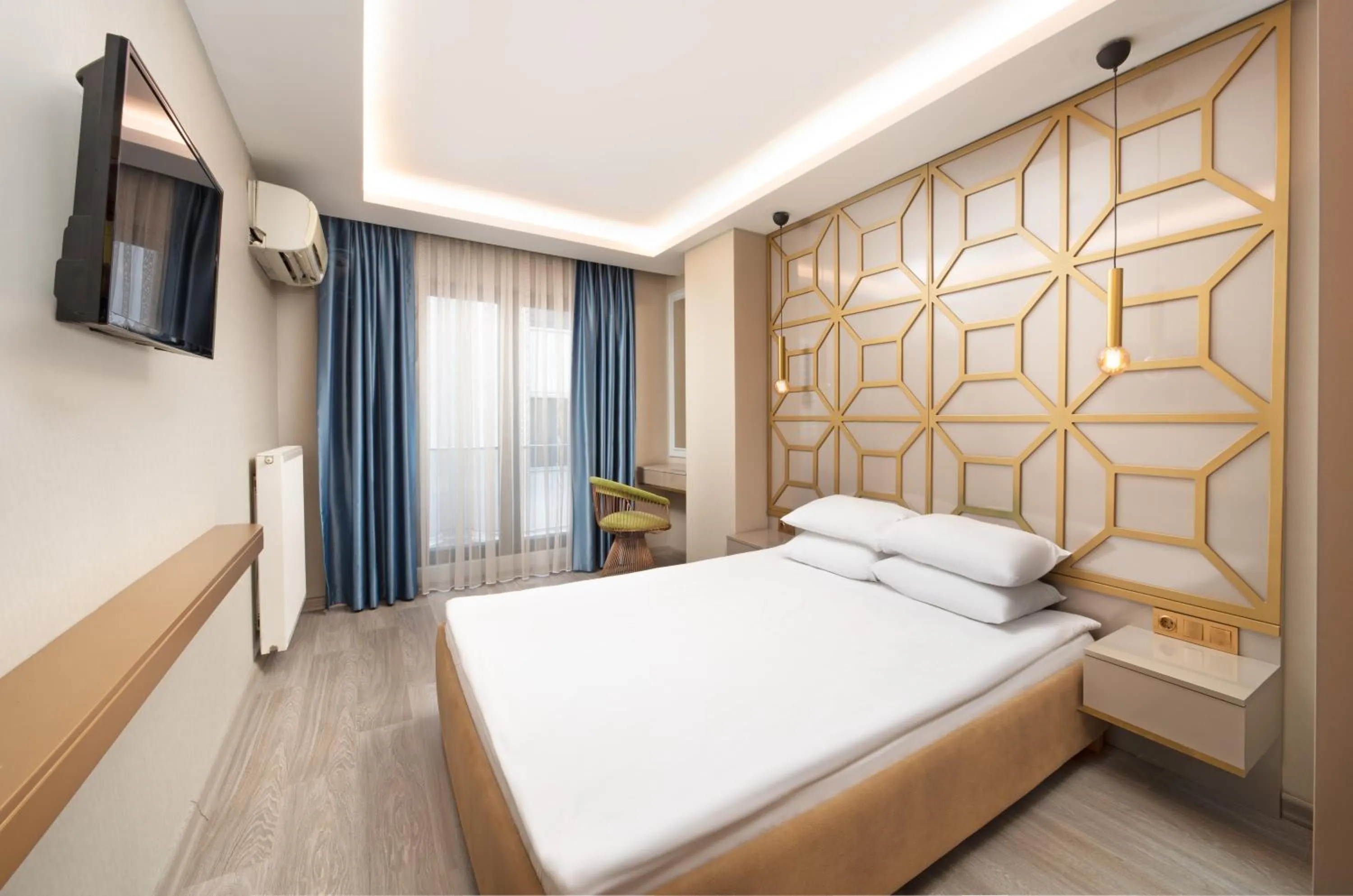 Bed in Park Çağlayan Hotel