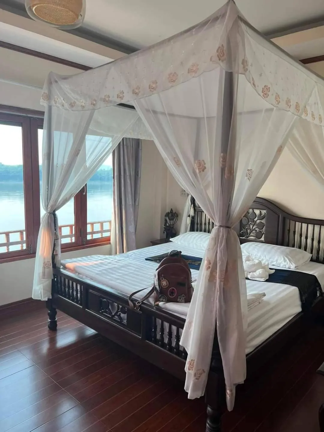 Bed in 9 เฮ้าส์ เชียงคาน