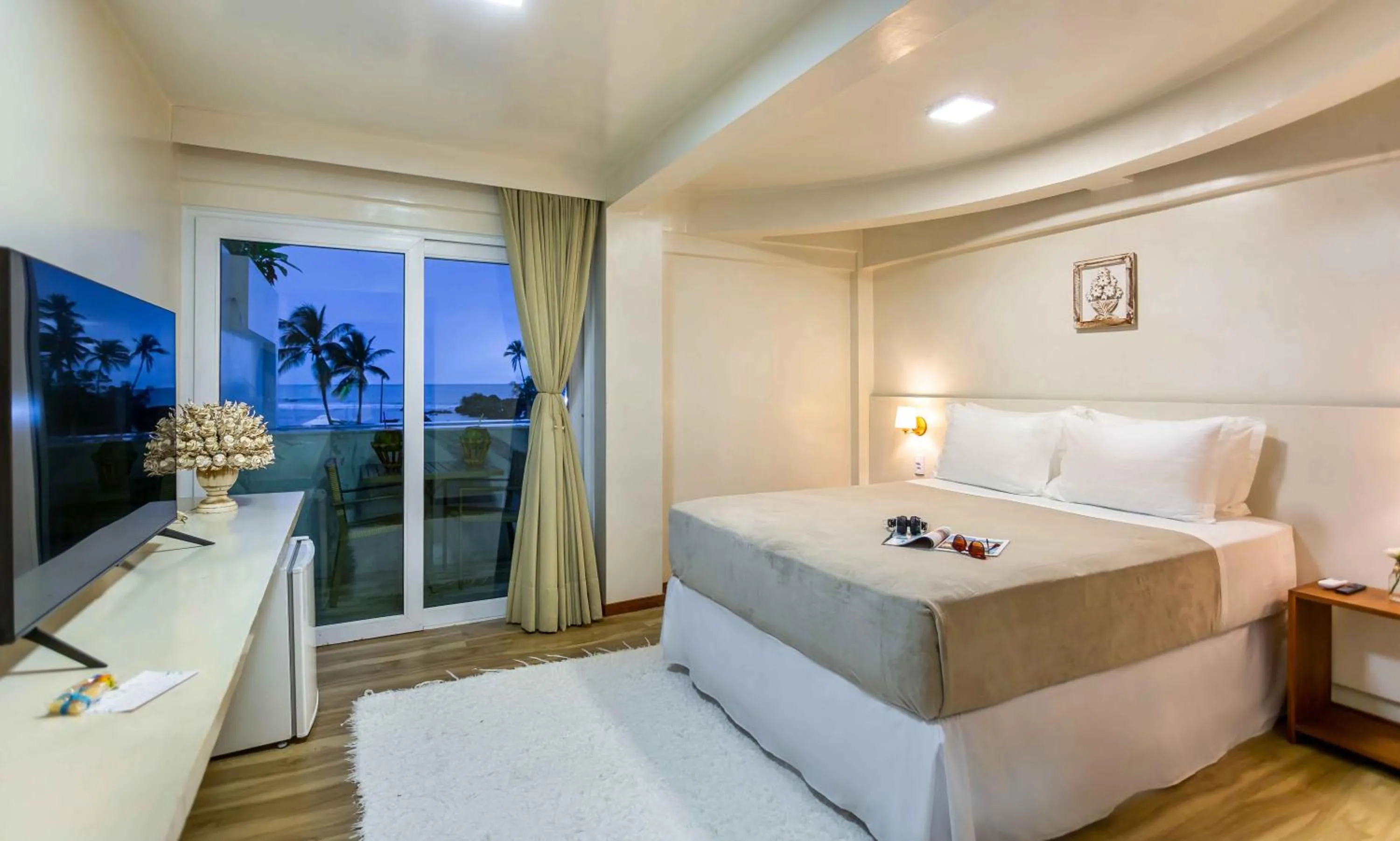 Bedroom, Bed in Aqua by Sambass