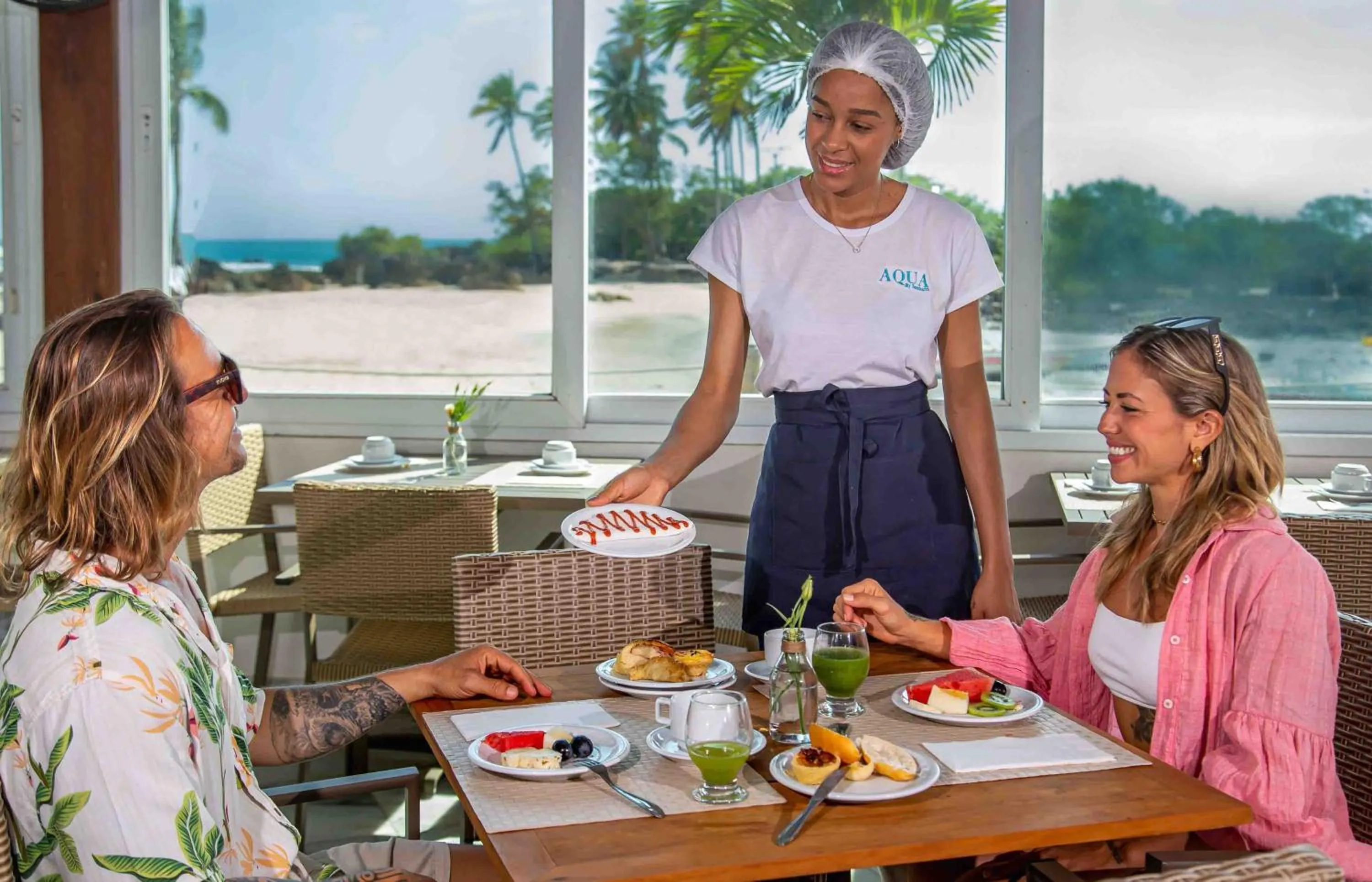 Breakfast in Aqua by Sambass