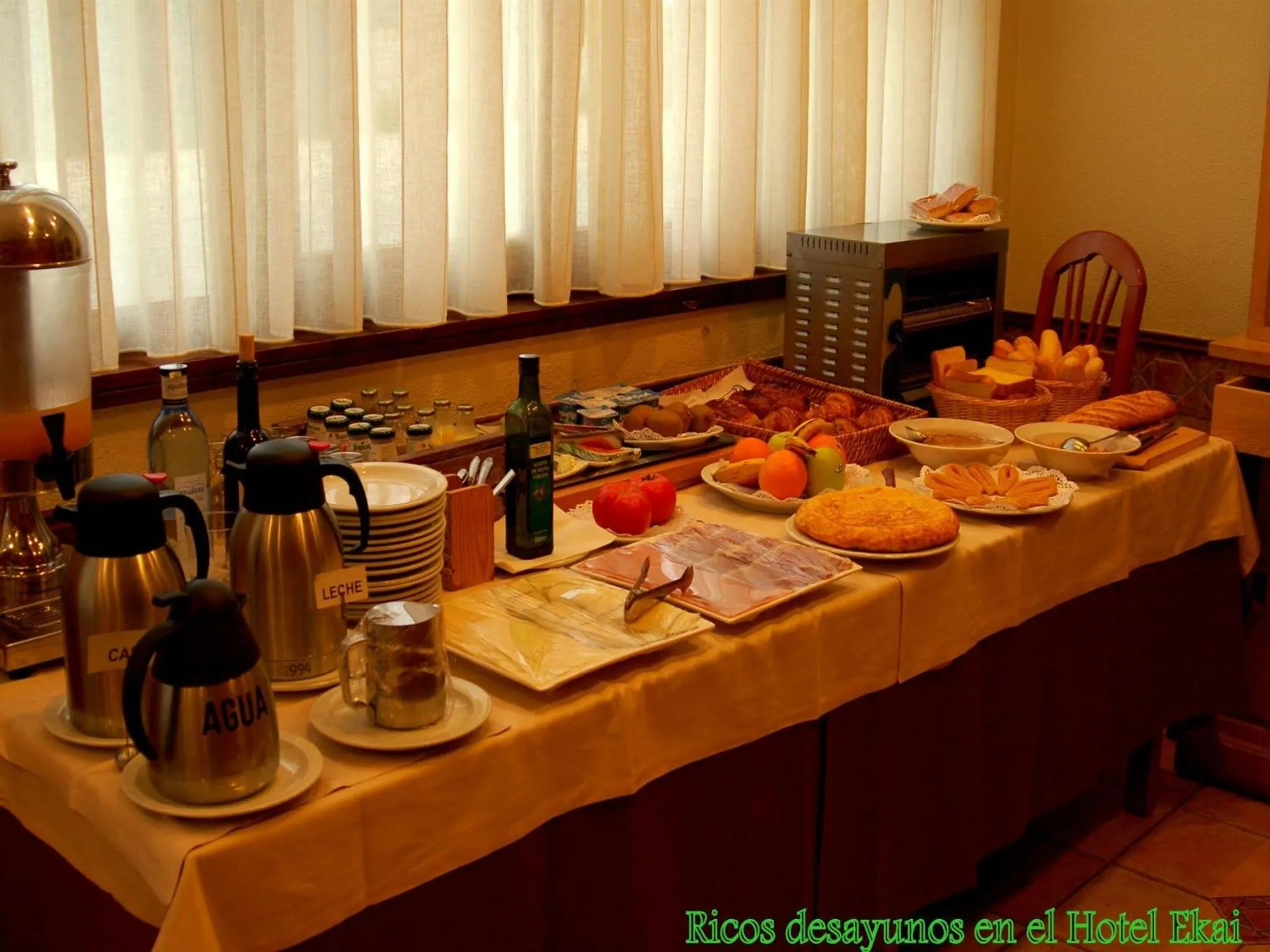 Buffet breakfast in Hotel Ekai