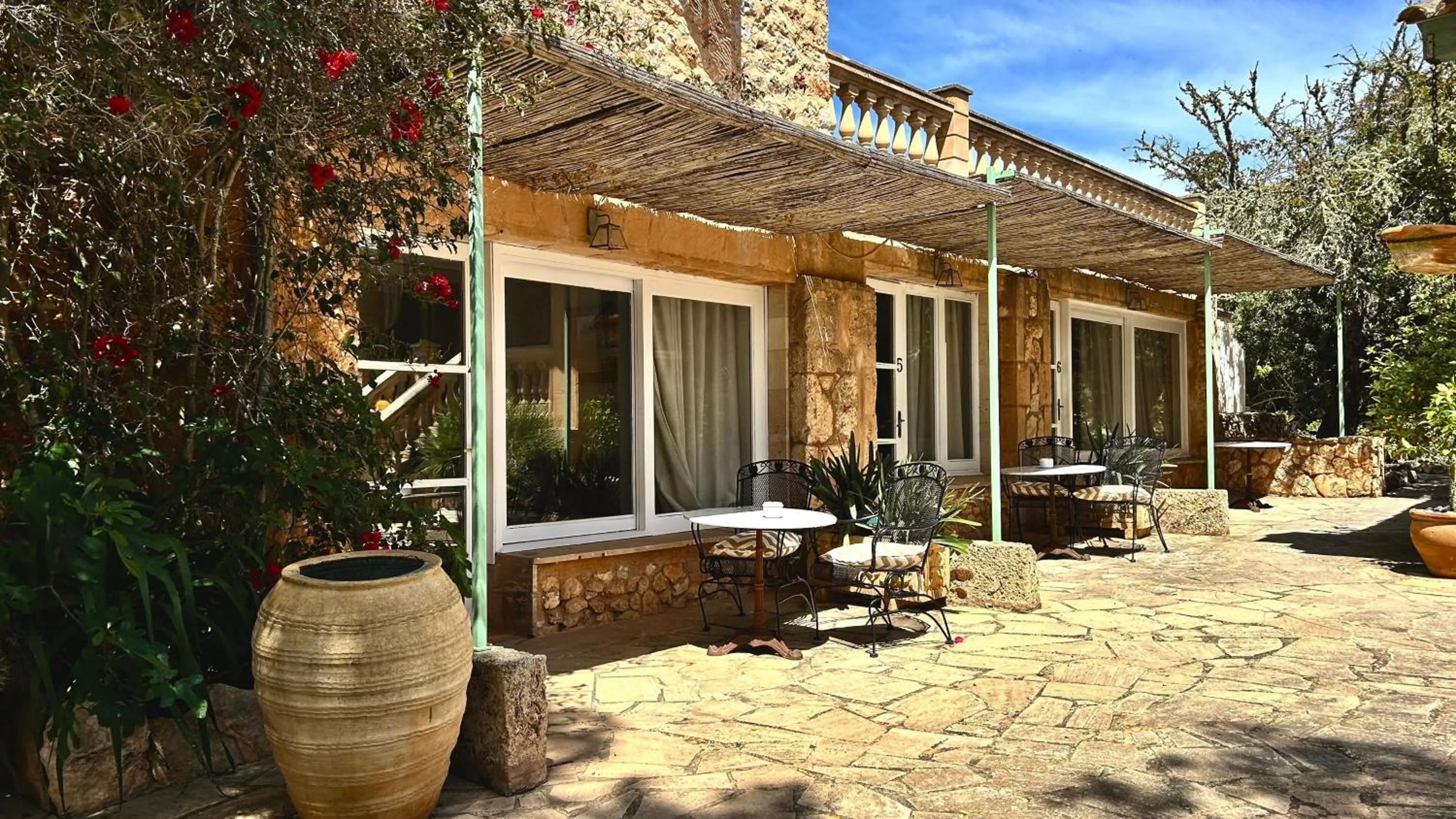 Patio in Finca Hotel Rural Es Turó