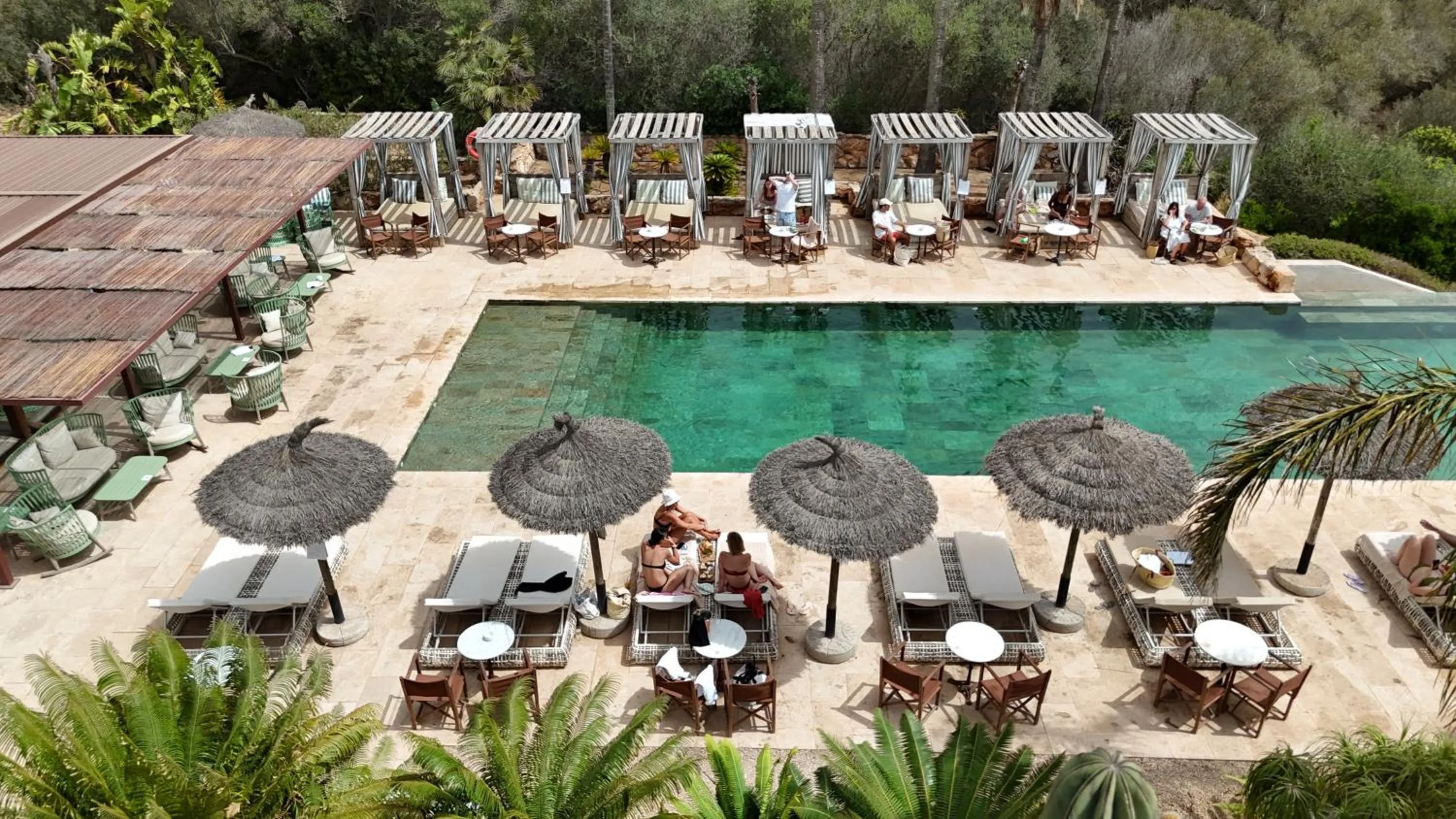 Swimming pool in Finca Hotel Rural Es Turó