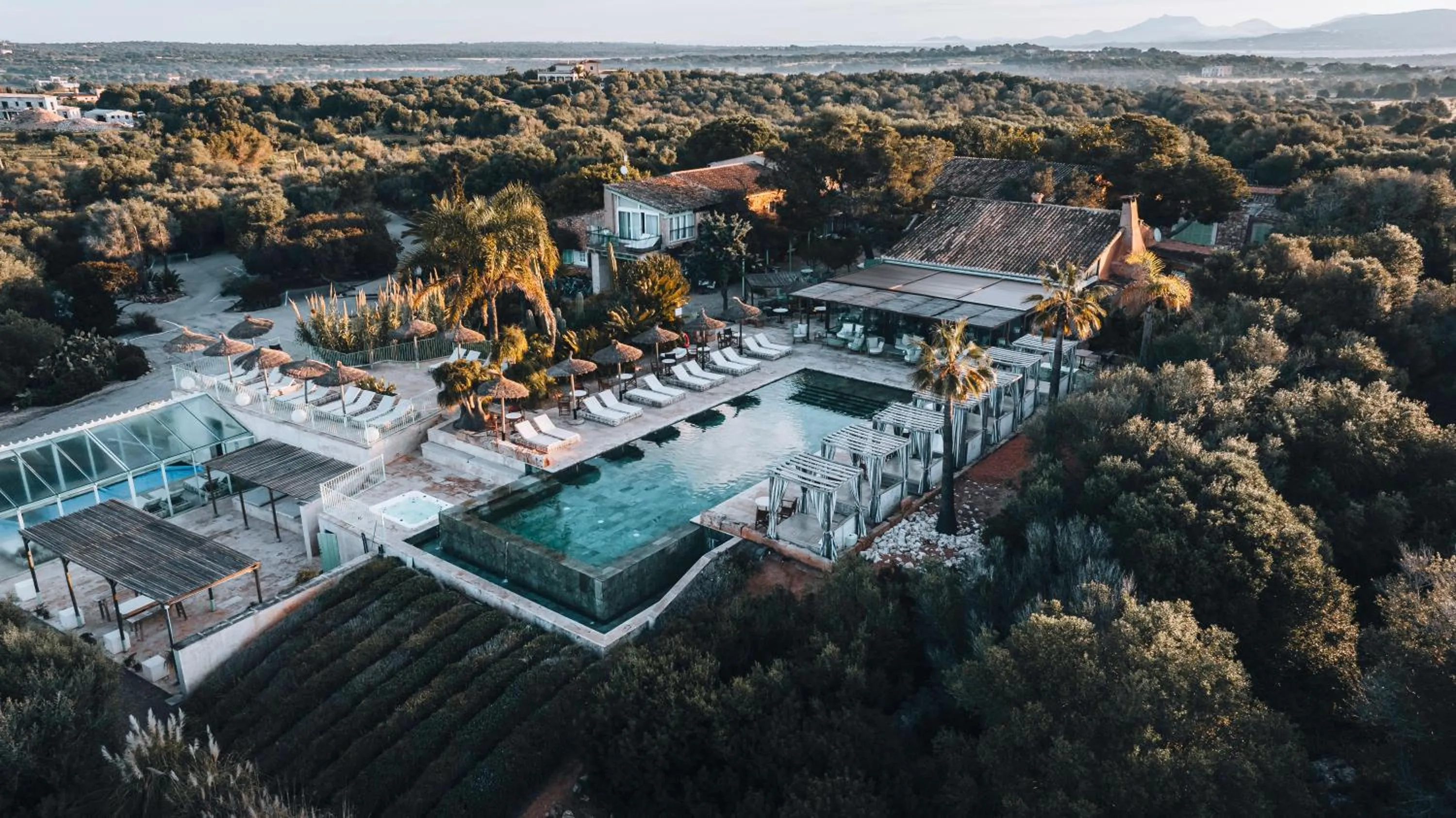 Bird's eye view in Finca Hotel Rural Es Turó