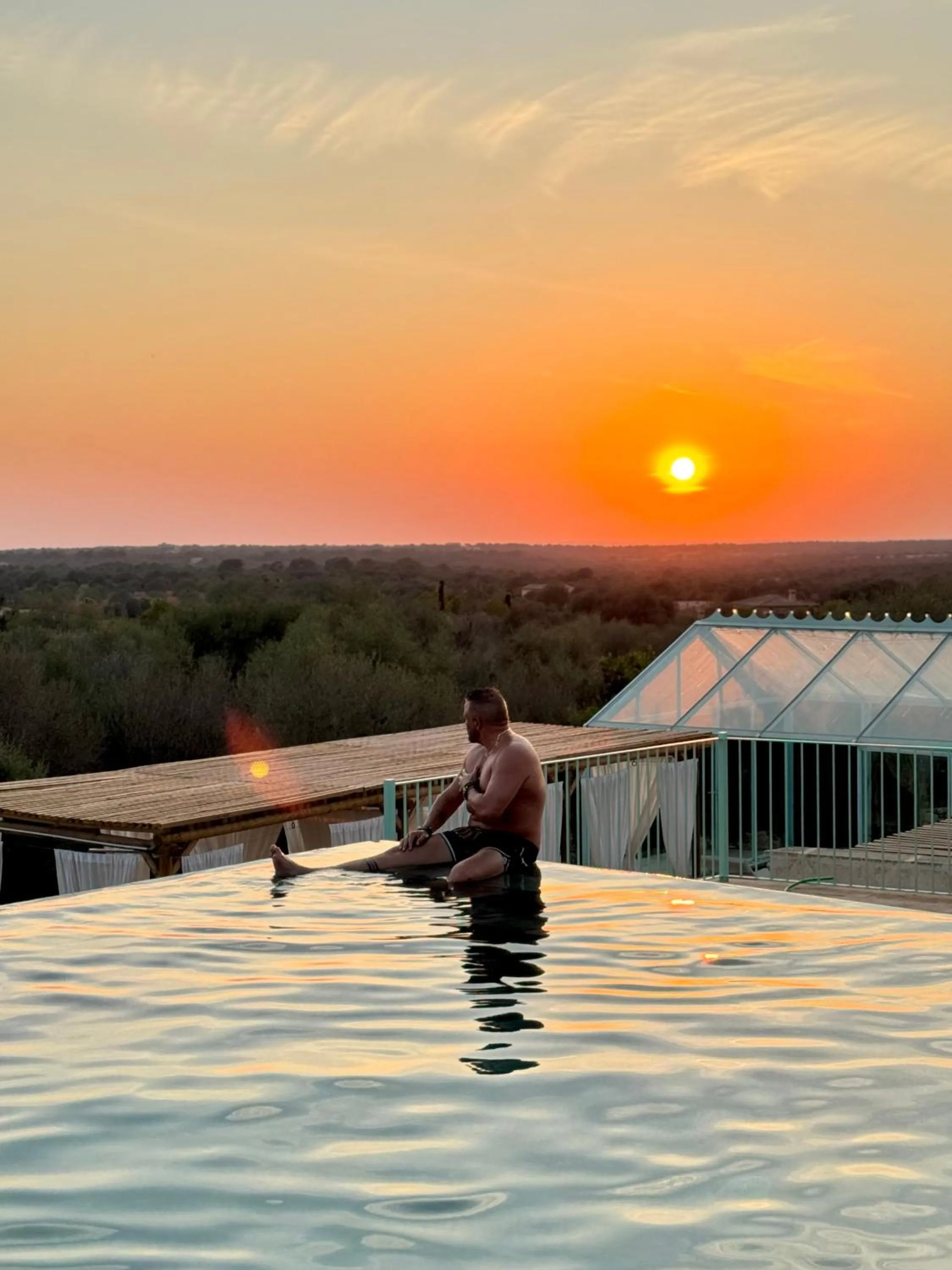 Swimming pool in Finca Hotel Rural Es Turó