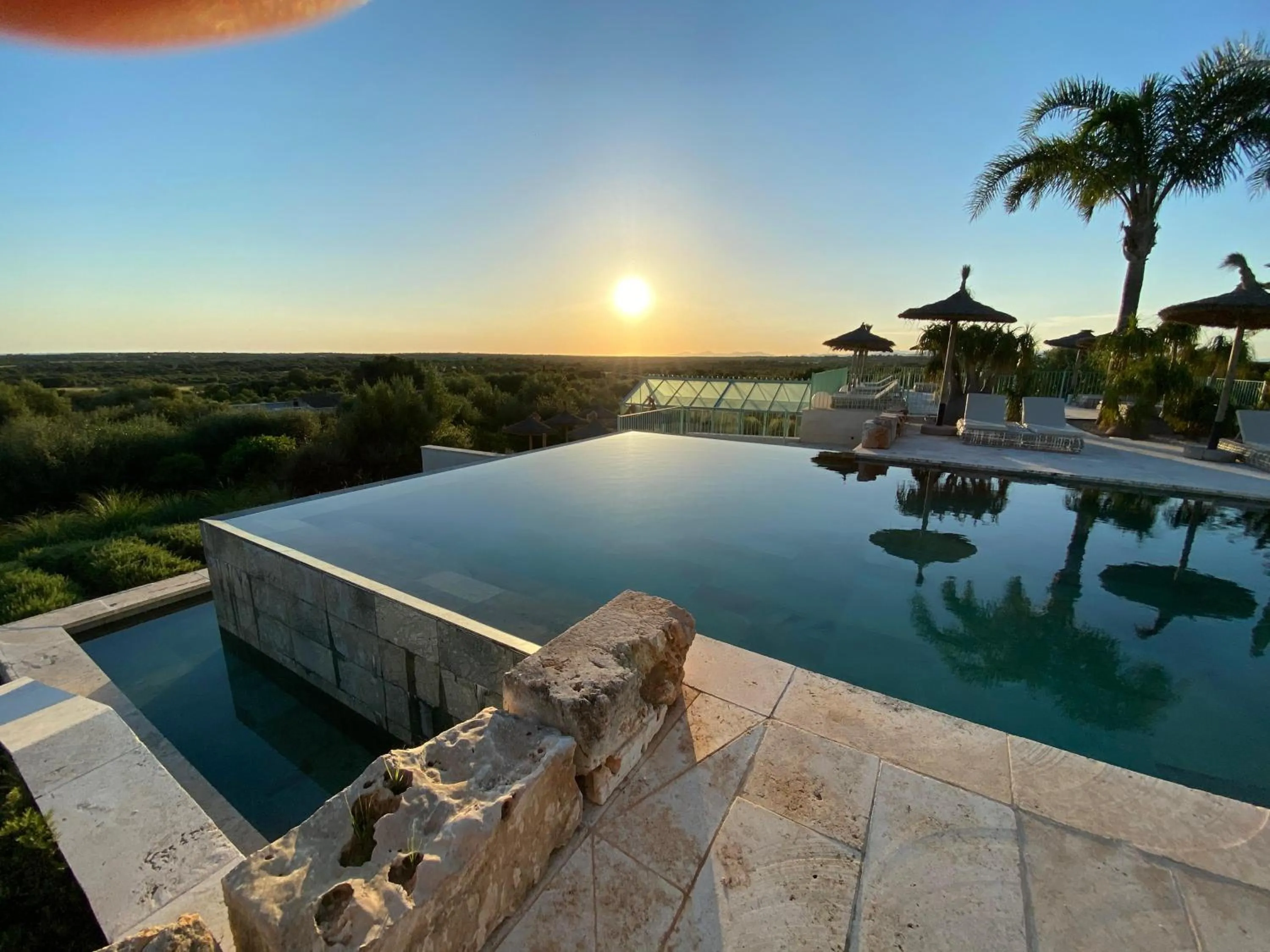 Swimming pool in Finca Hotel Rural Es Turó
