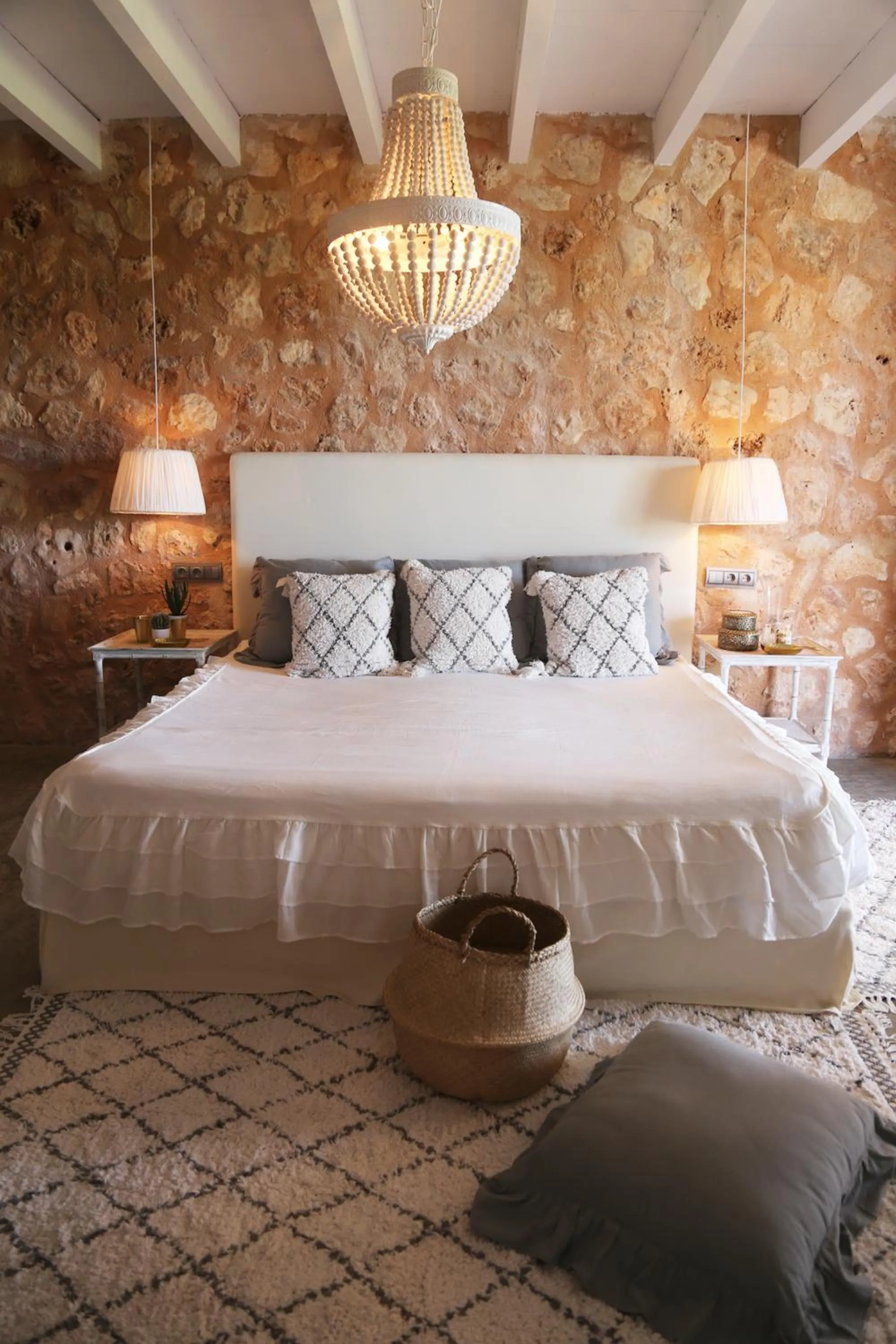 Bedroom, Bed in Finca Hotel Rural Es Turó