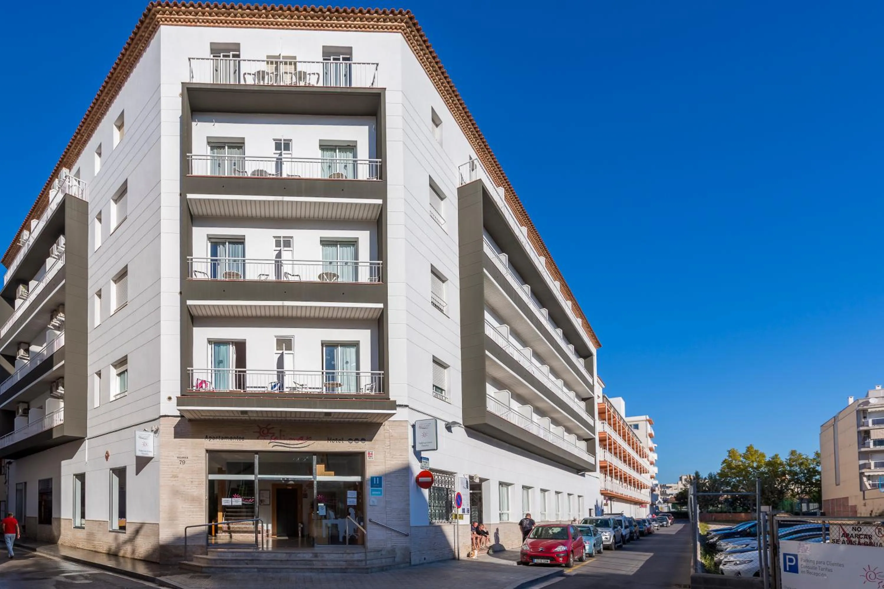 Facade/entrance in Hotel Apartamentos Solimar