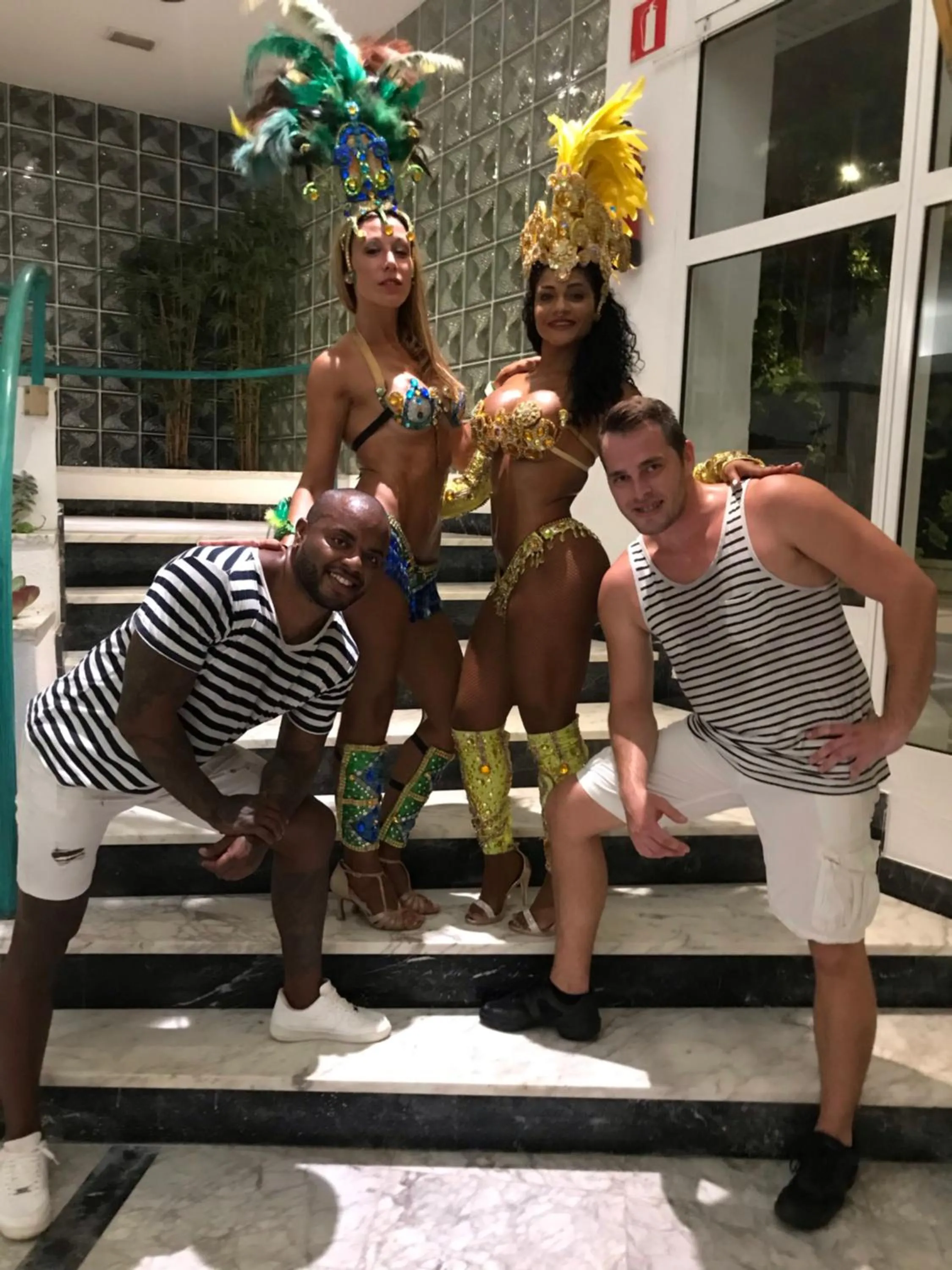 Evening entertainment in Hotel Apartamentos Solimar