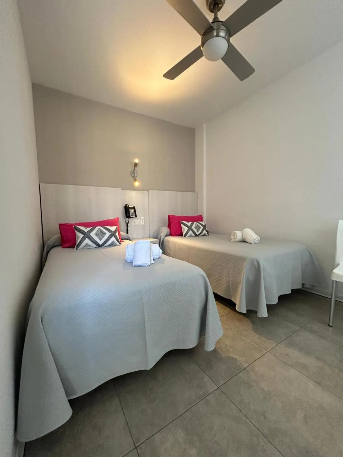 Bed in Hotel Apartamentos Solimar