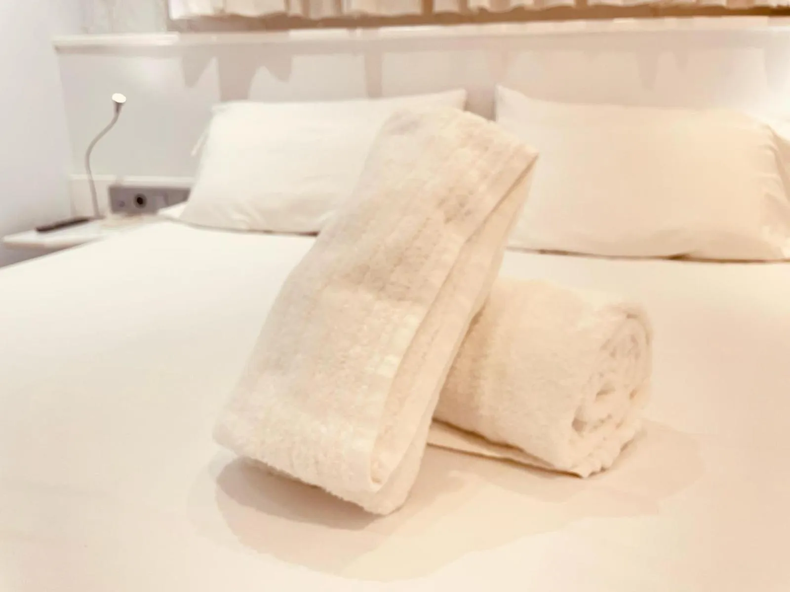 Bed in Nastasi Hotel & Spa