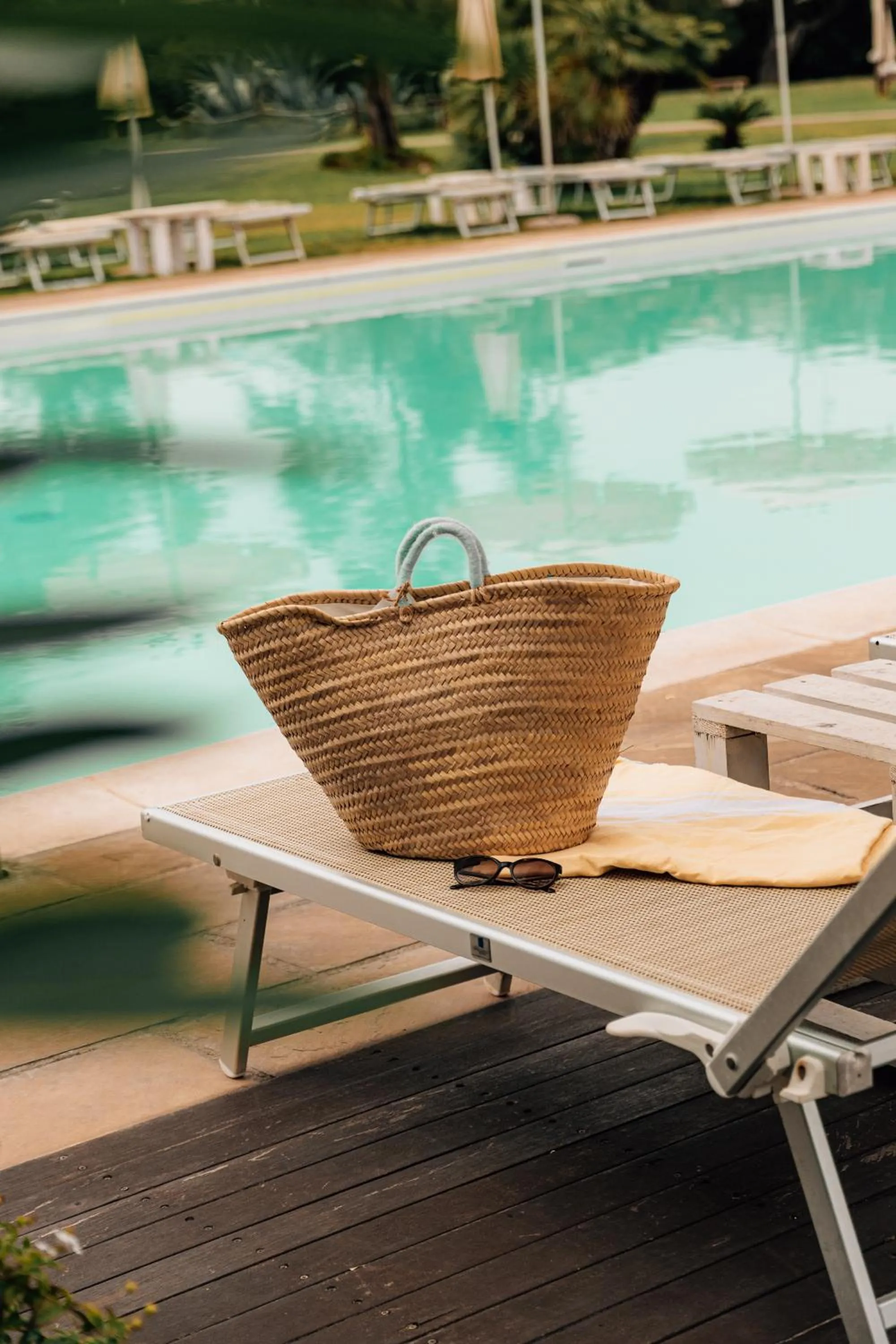 Pool view in Riva di Palo Beach Hotel