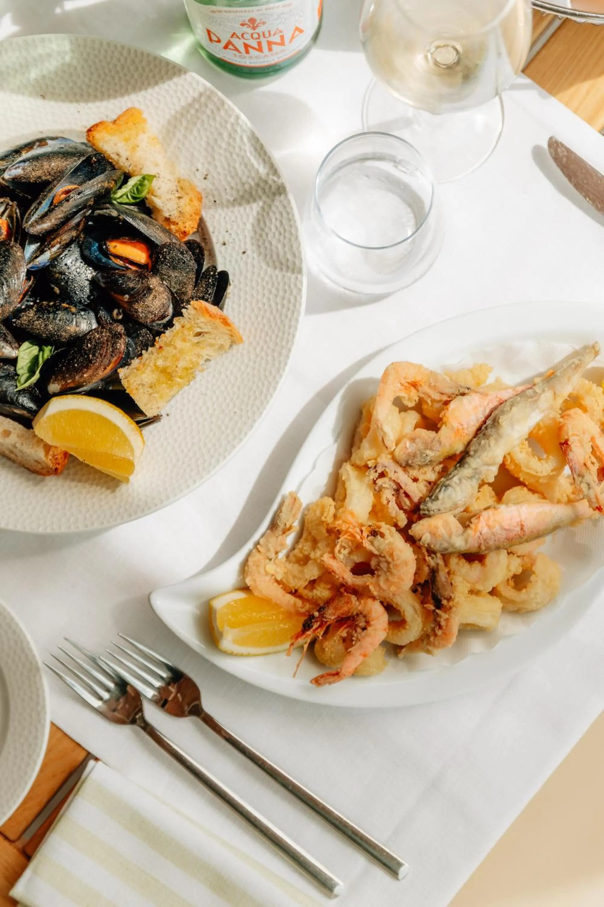 Food and drinks in Riva di Palo Beach Hotel