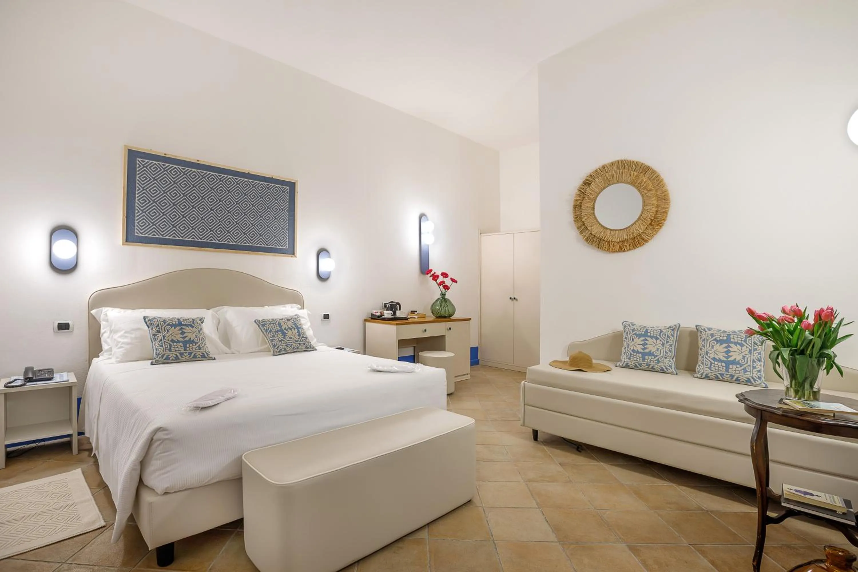 Photo of the whole room, Bed in Riva di Palo Beach Hotel