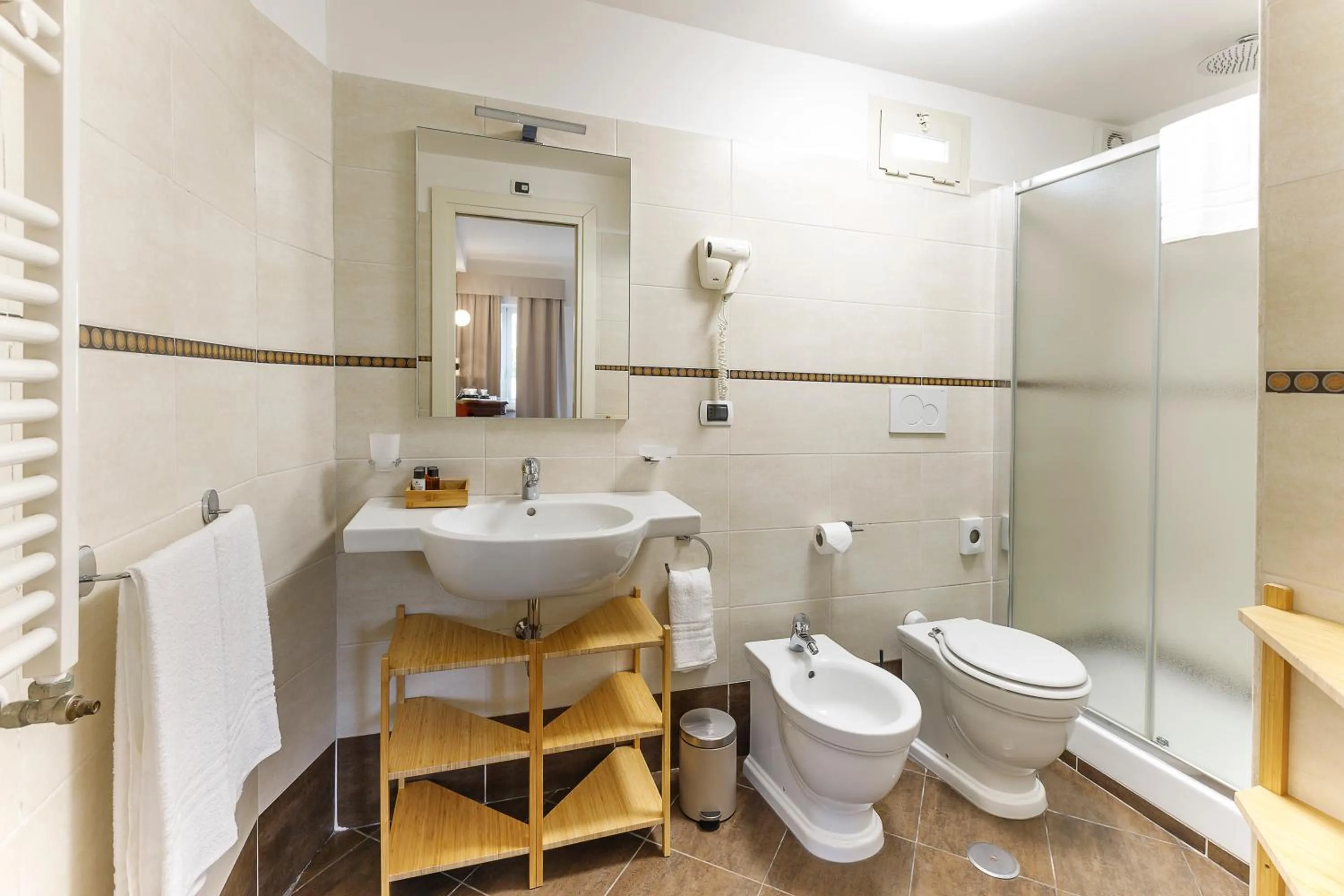 Bathroom in Riva di Palo Beach Hotel