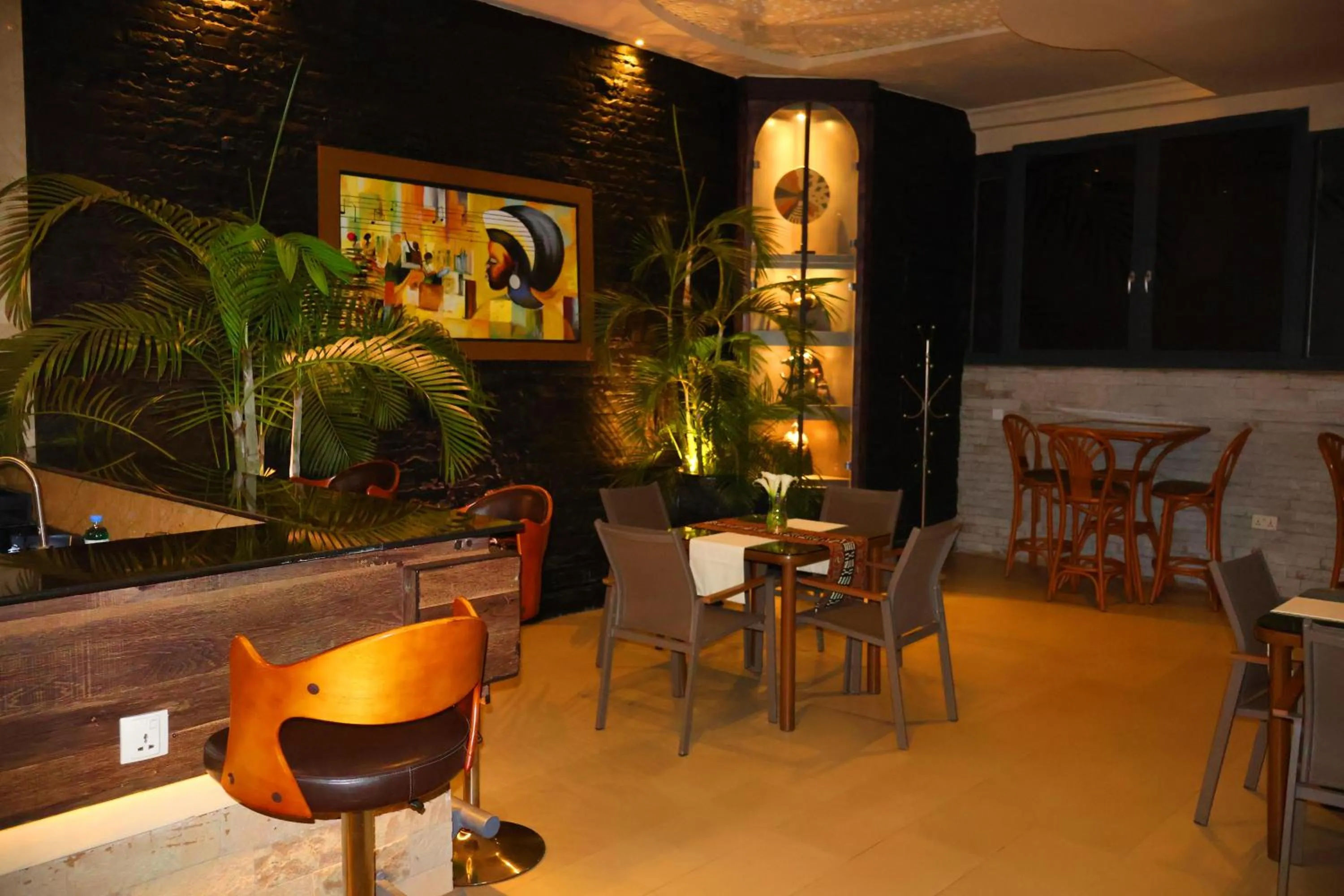 Decorative detail in Urban Park Suites Hotel