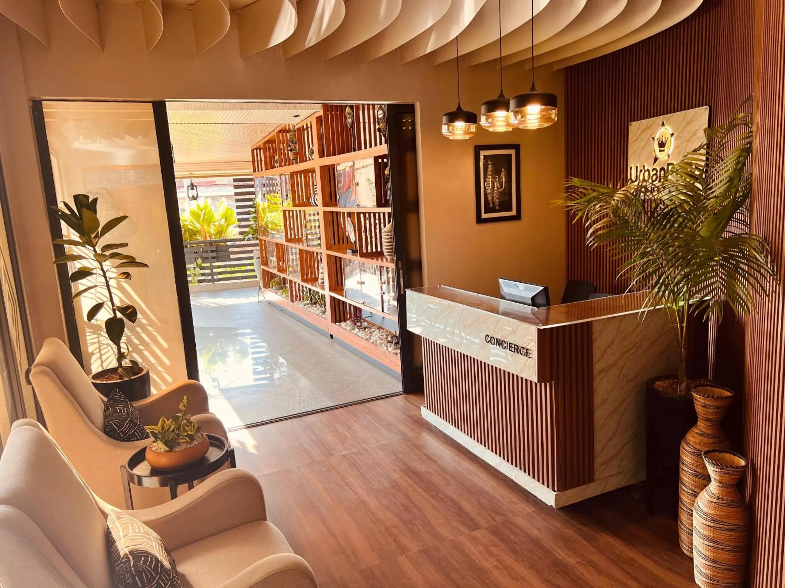 Lobby or reception in Urban Park Suites Hotel