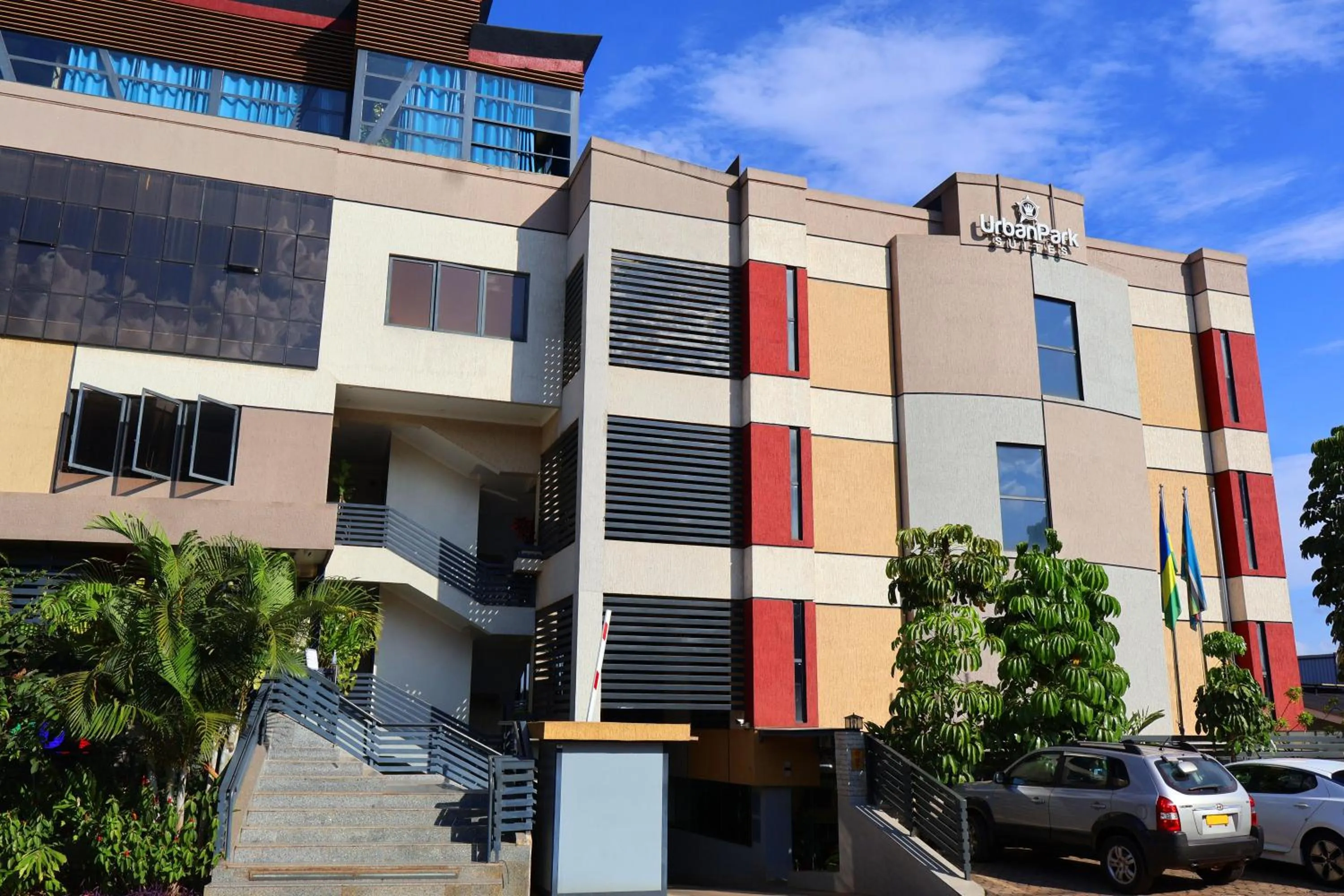 Property building in Urban Park Suites Hotel