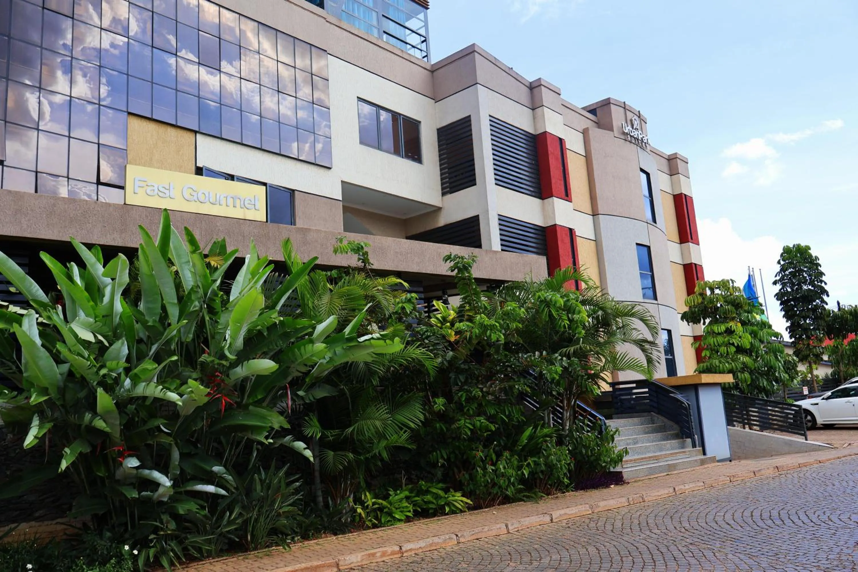 Property building in Urban Park Suites Hotel