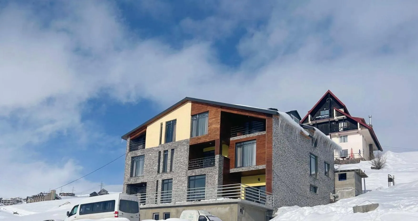 Property building in Dandelion Hotel Gudauri