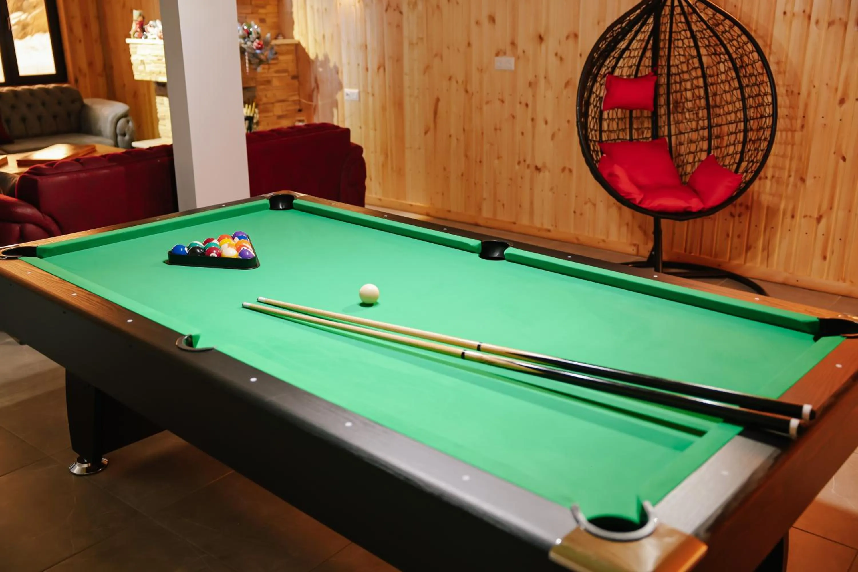 Billiard in Dandelion Hotel Gudauri