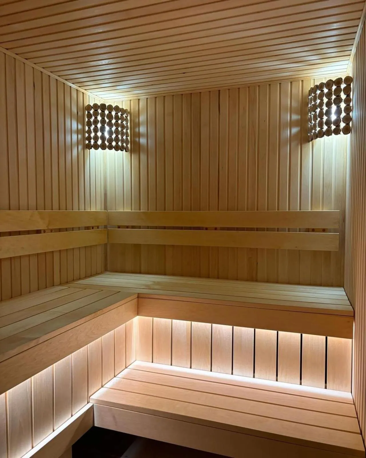 Sauna in Dandelion Hotel Gudauri