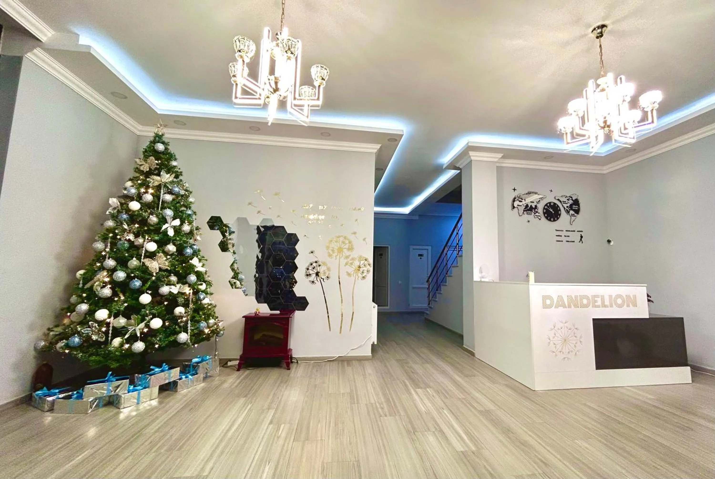 Lobby or reception in Dandelion Hotel Gudauri
