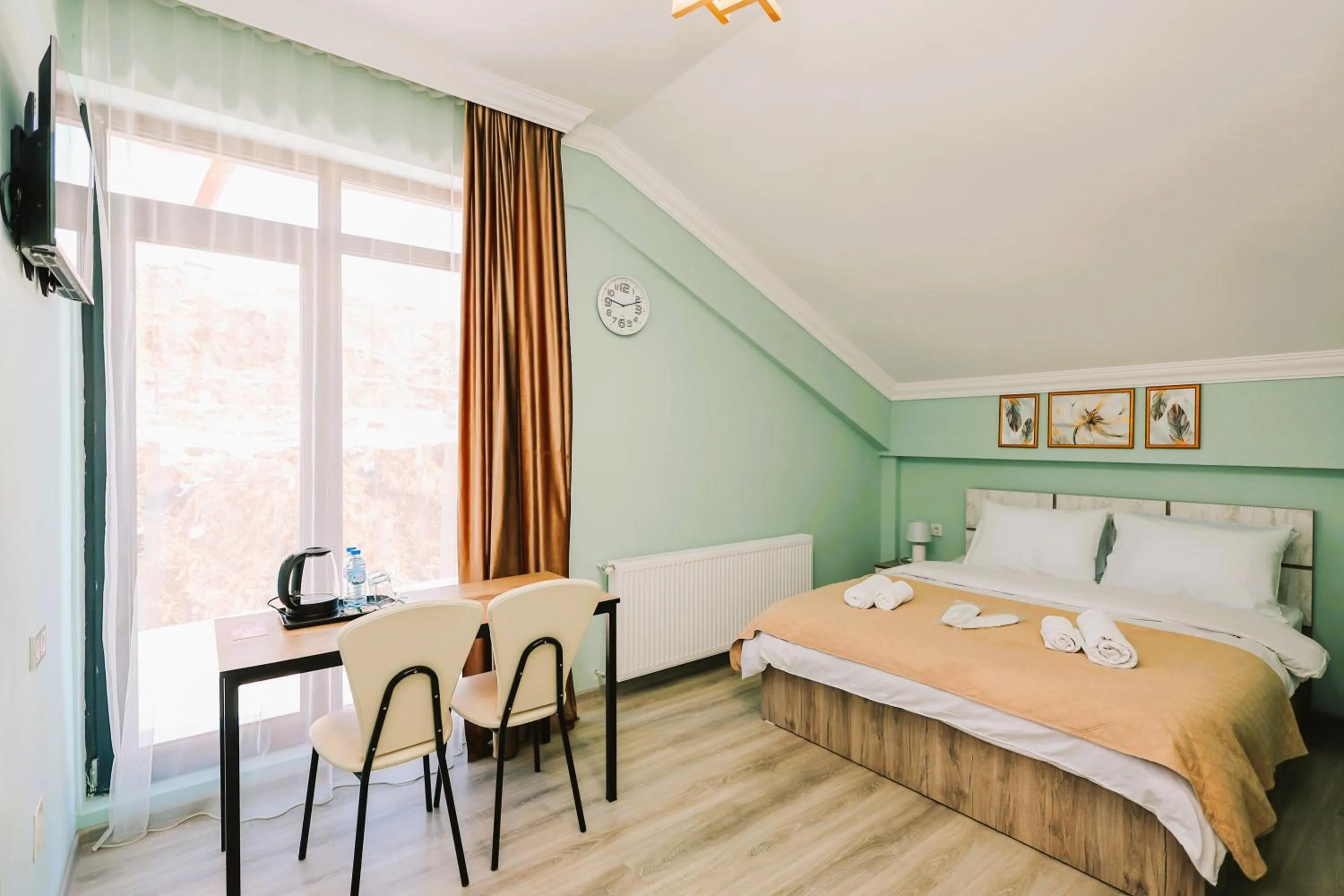 Bed in Dandelion Hotel Gudauri