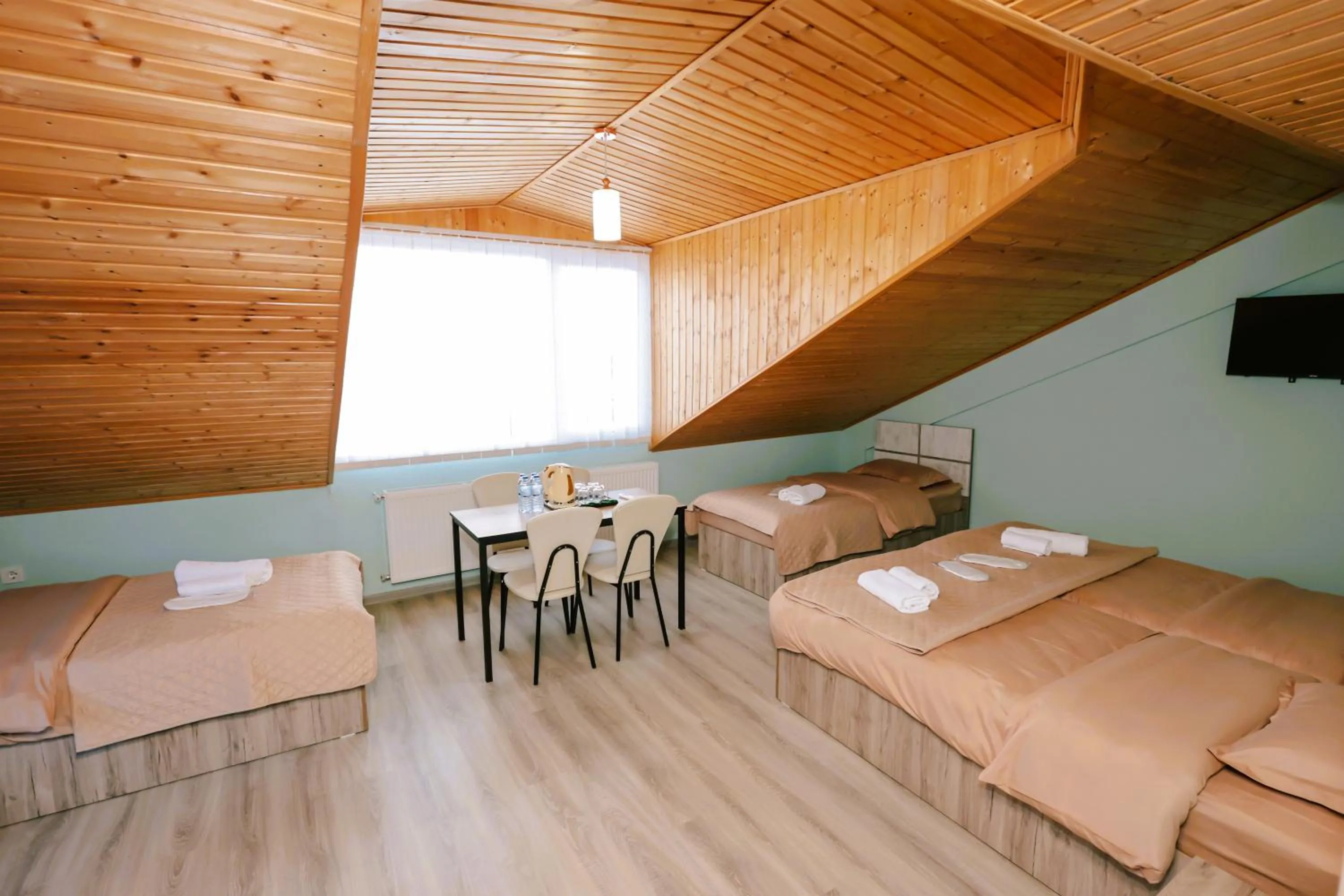 Bed in Dandelion Hotel Gudauri