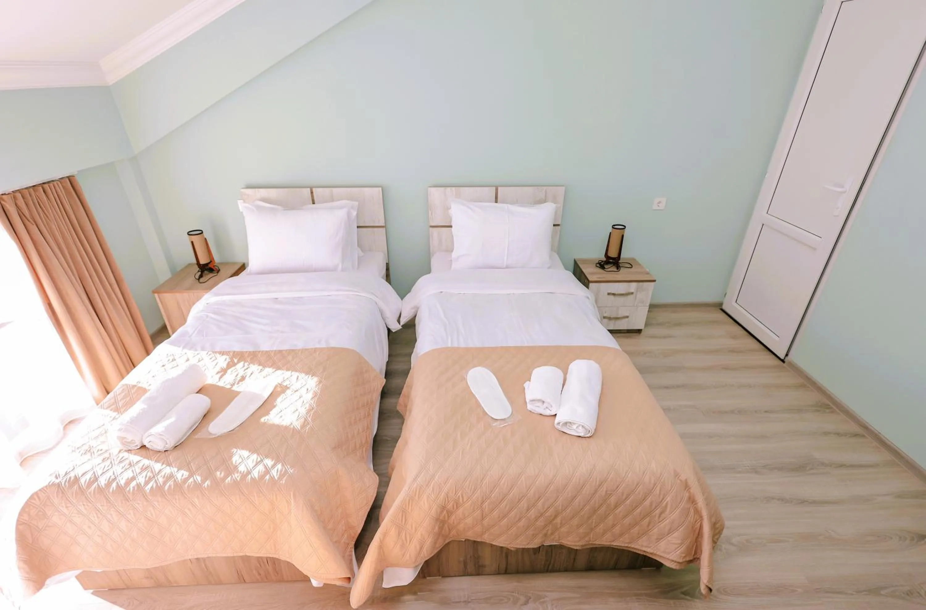 Bed in Dandelion Hotel Gudauri