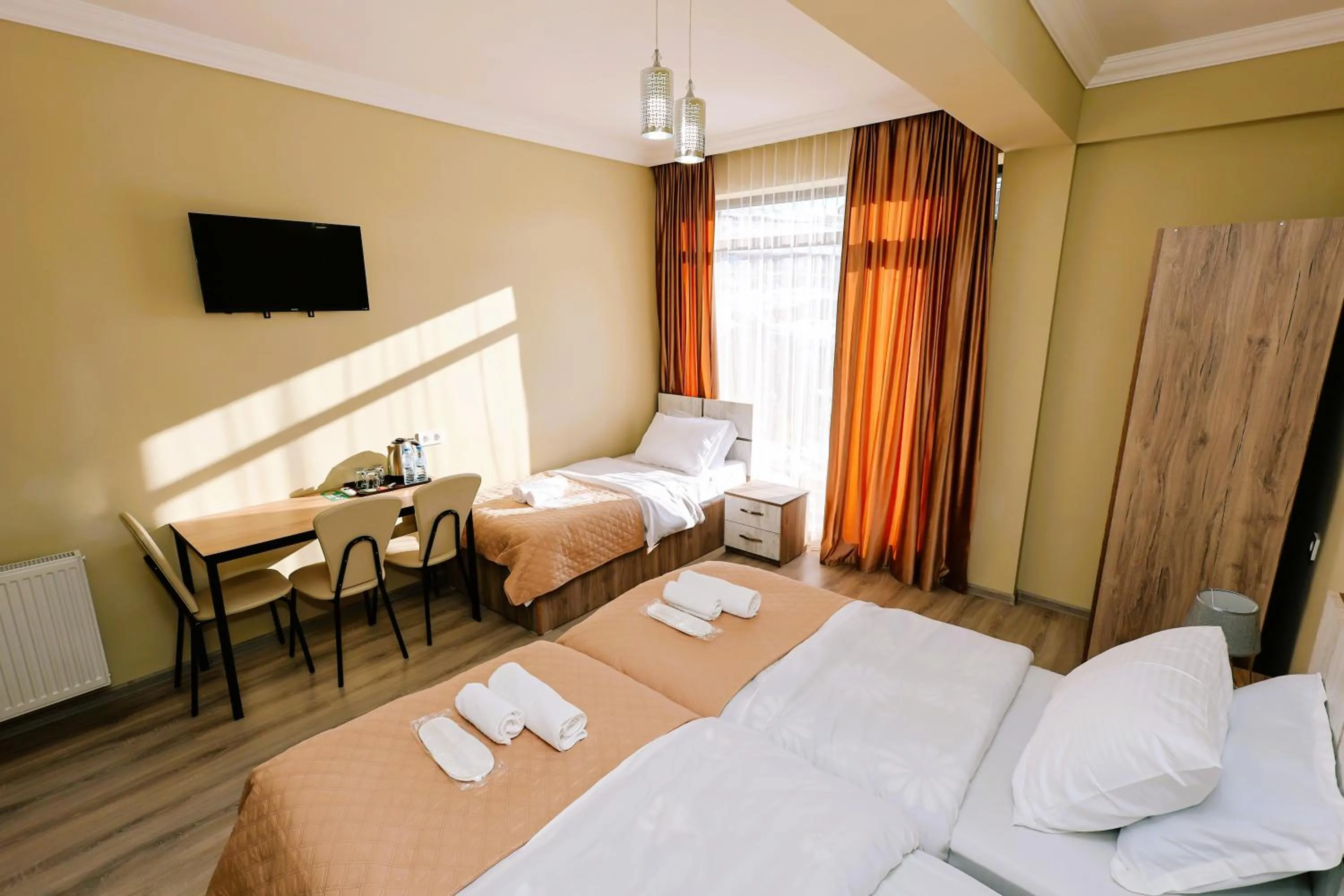 Bed in Dandelion Hotel Gudauri