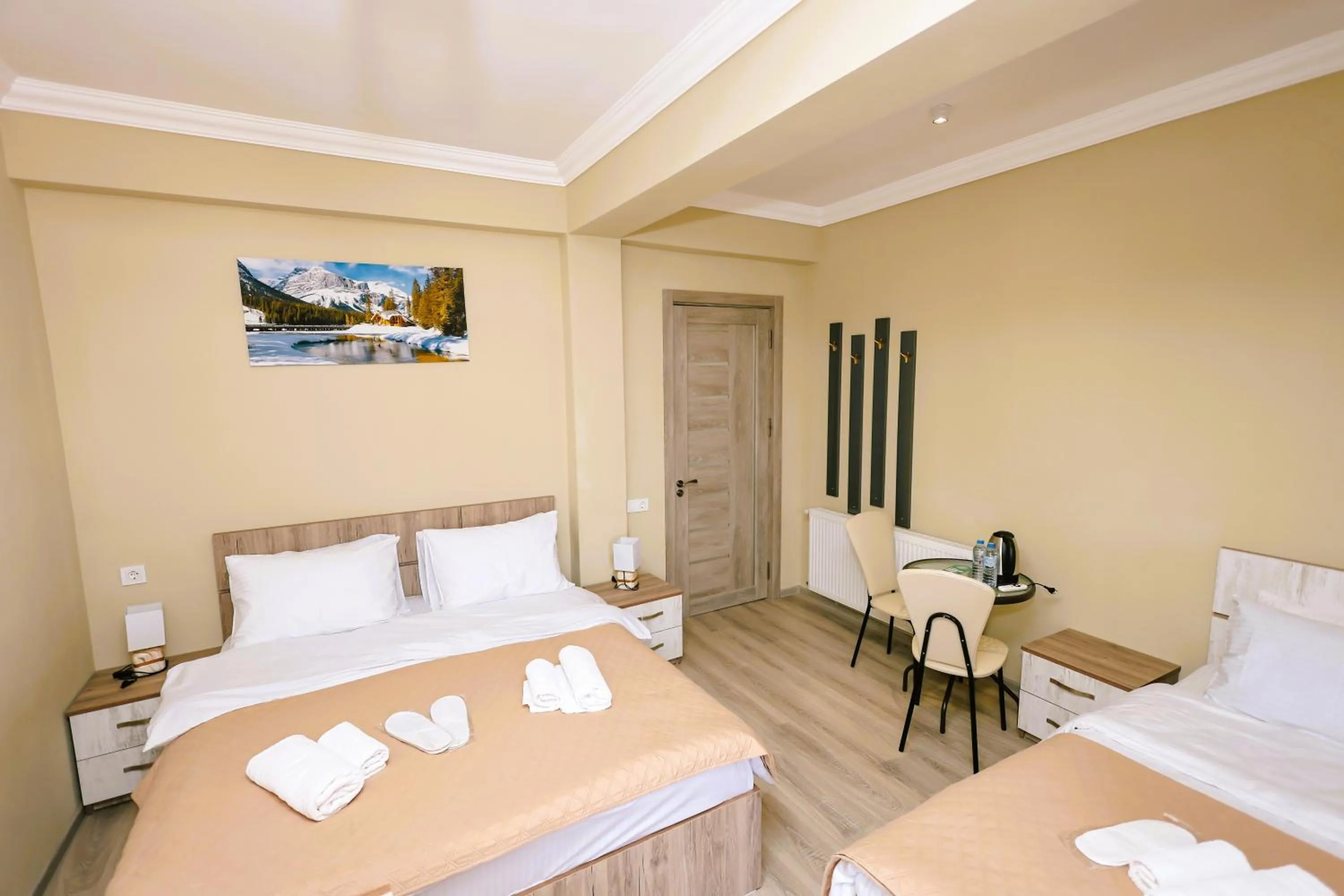 Bed in Dandelion Hotel Gudauri