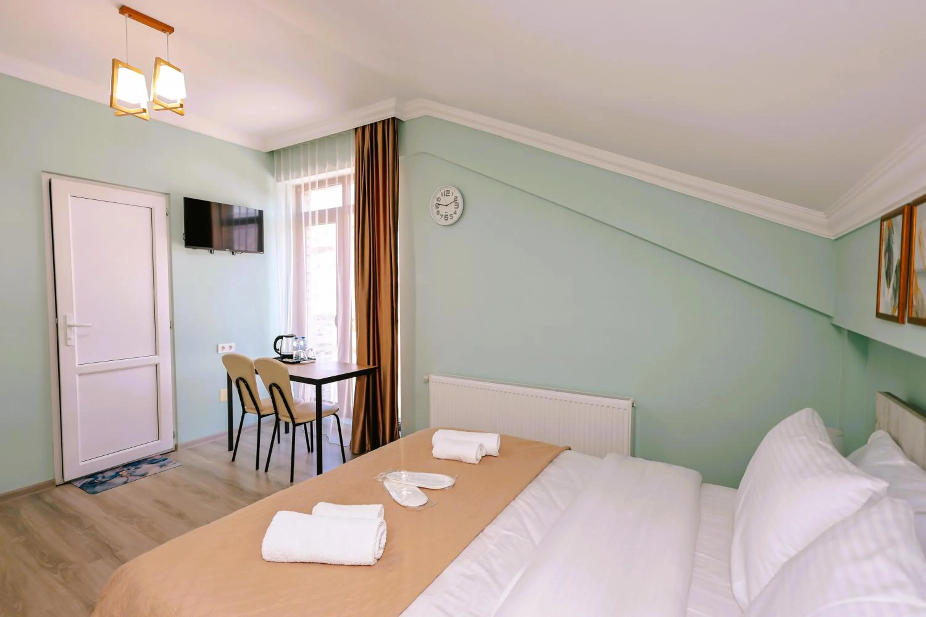 Bed in Dandelion Hotel Gudauri