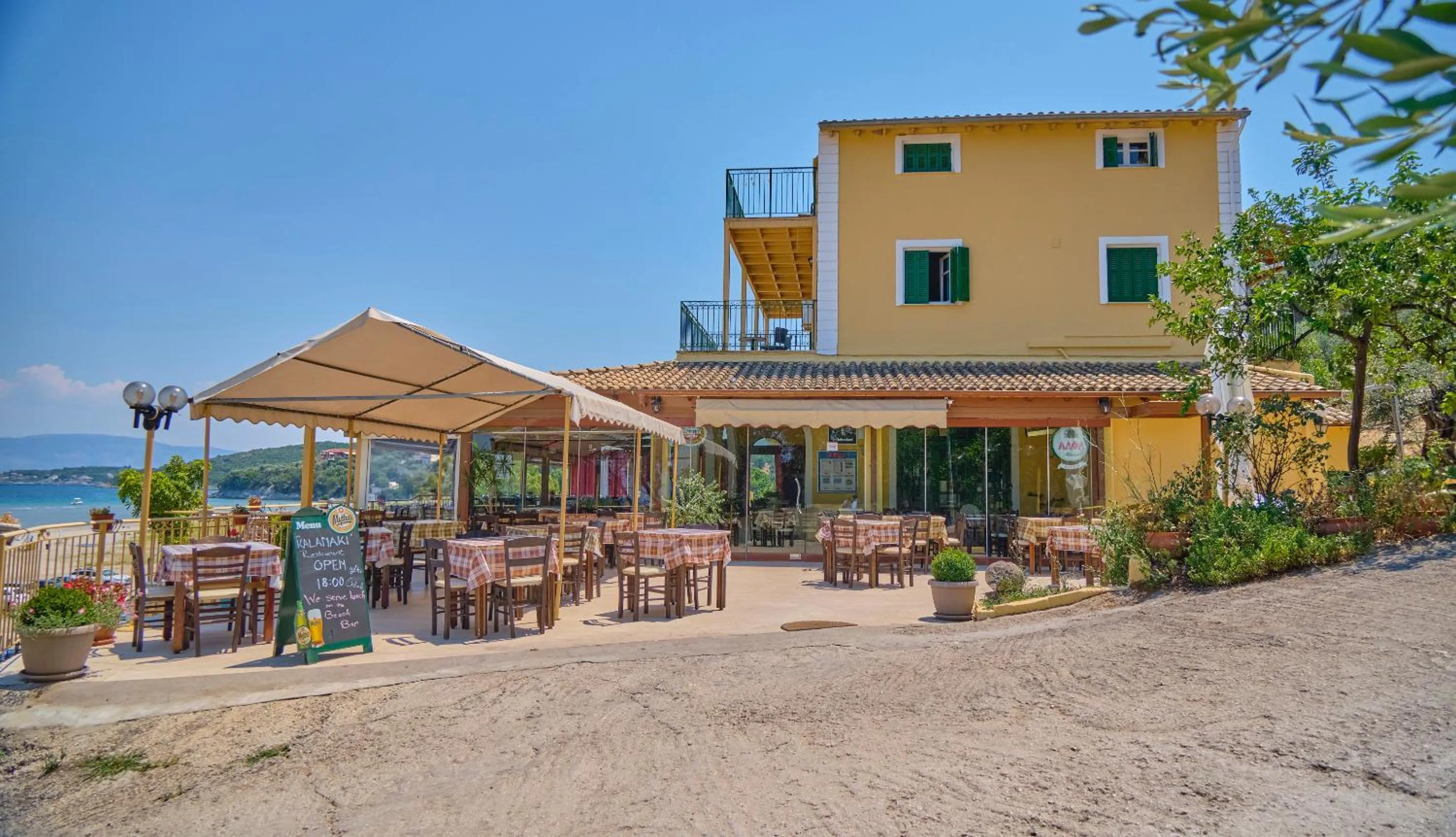 Property building in Nikos Kalamaki Corfu